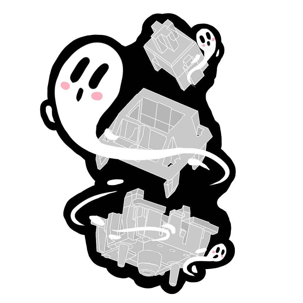 Ghost Switches - Silent Linear - CLOSED - ALL ORDERS SHIPPED