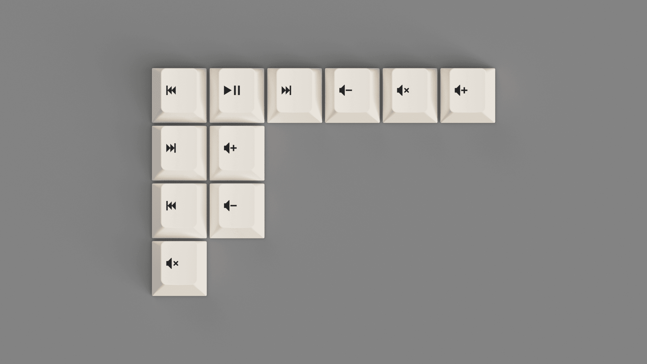 GMK Media Keys (WoB & Minimal) image 8
