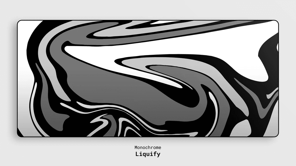 Monochrome Deskmat Series - LIVE!