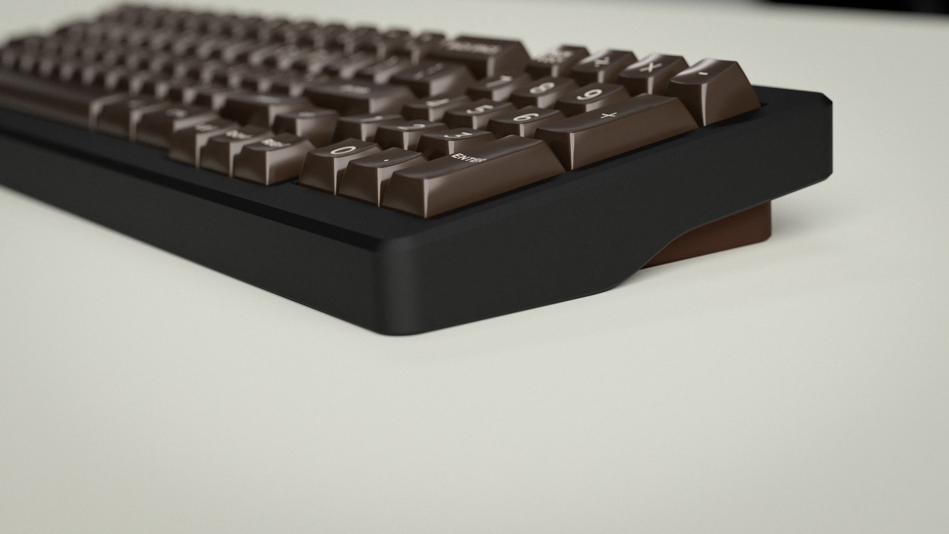 HSA White on Black - Beige on Brown image 4