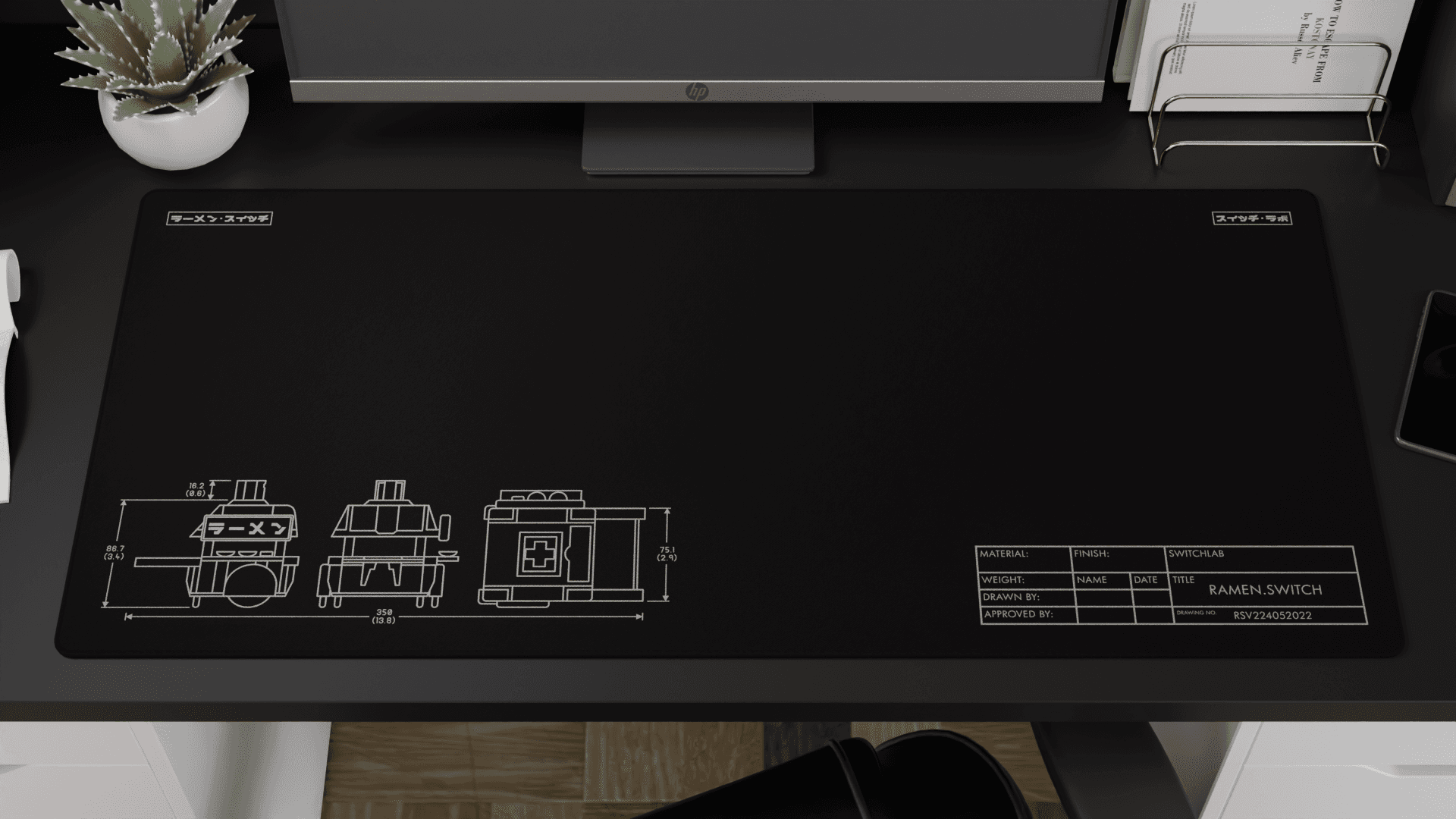 Ramen.switch V2 Deskmat | 20 May - 20 June