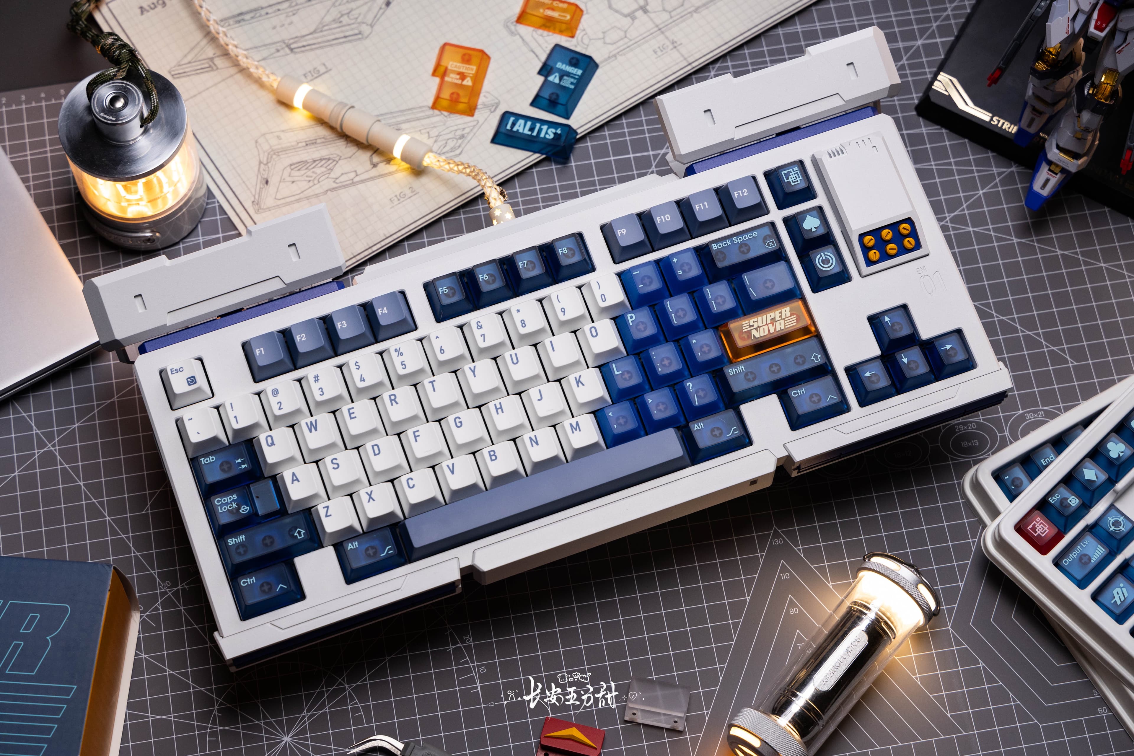 【GB】EM-01 80% Mecha-Themed Keyboard 丨 Nov 28th - Dec 28th image 24