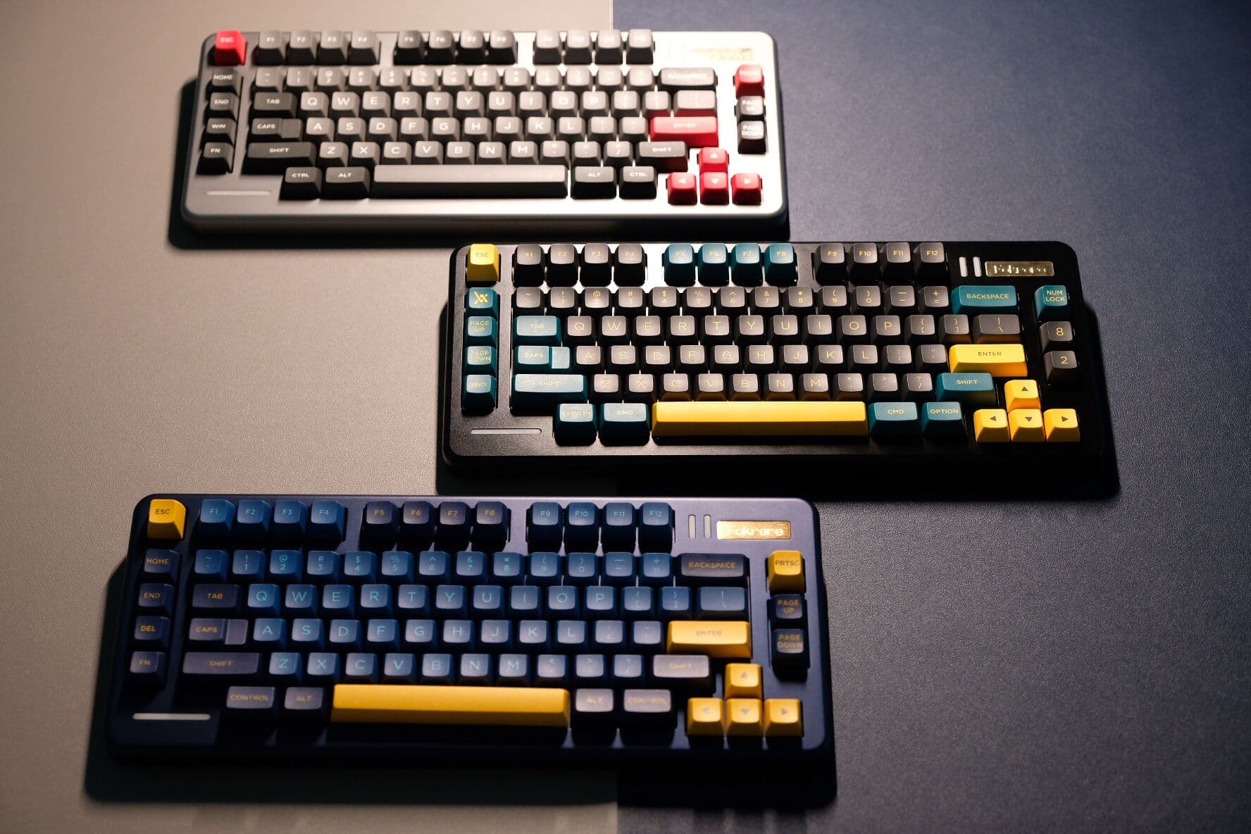 Limited stock-Fokrere 82 Pearl White keyboard kit image 4