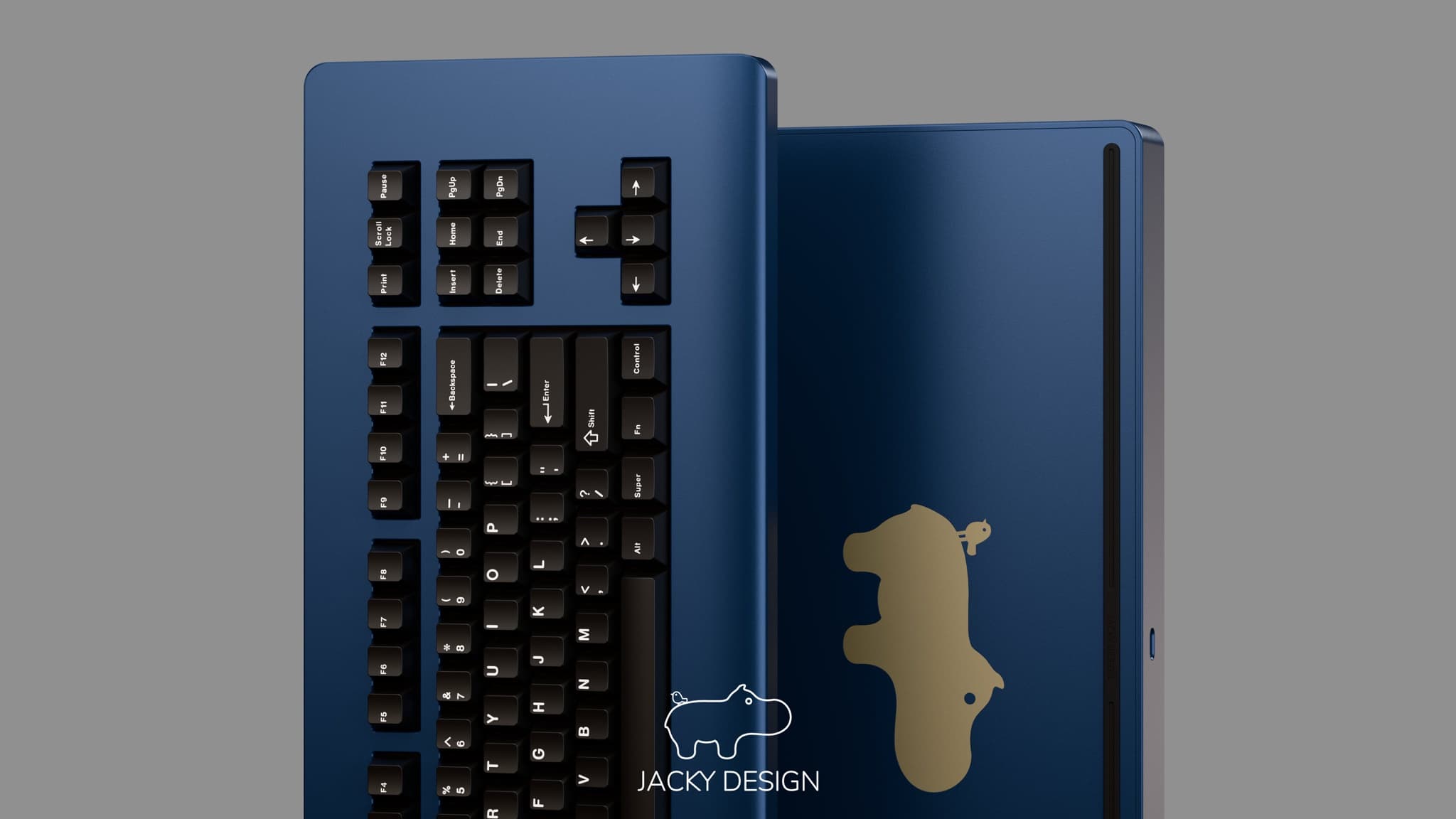 Hippo - Dual mount tkl custom keyboard (GB END) image 3