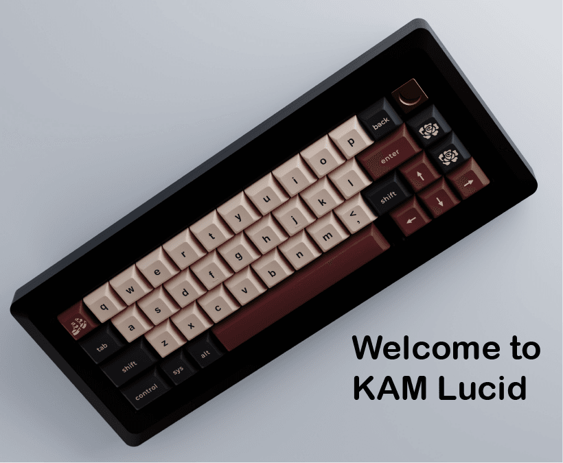 KAM Lucid NOW AVAILABLE FROM YUZUKEYCAPS!!