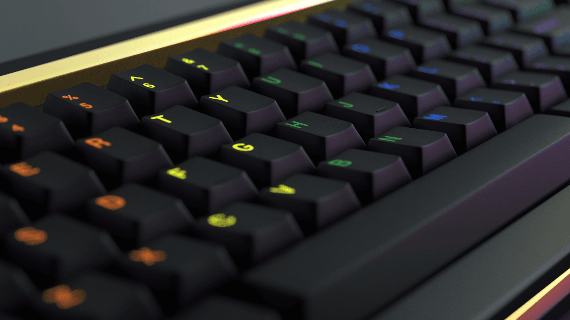 GMK Midnight Rainbow - Shipping to Vendors July 2021 image 11