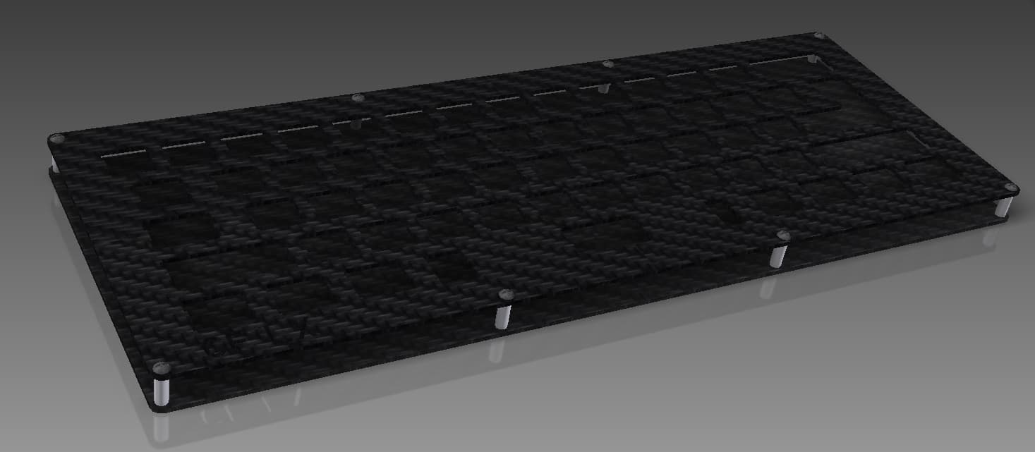 CF-LX: Carbon Fiber 60% Case [DONE]