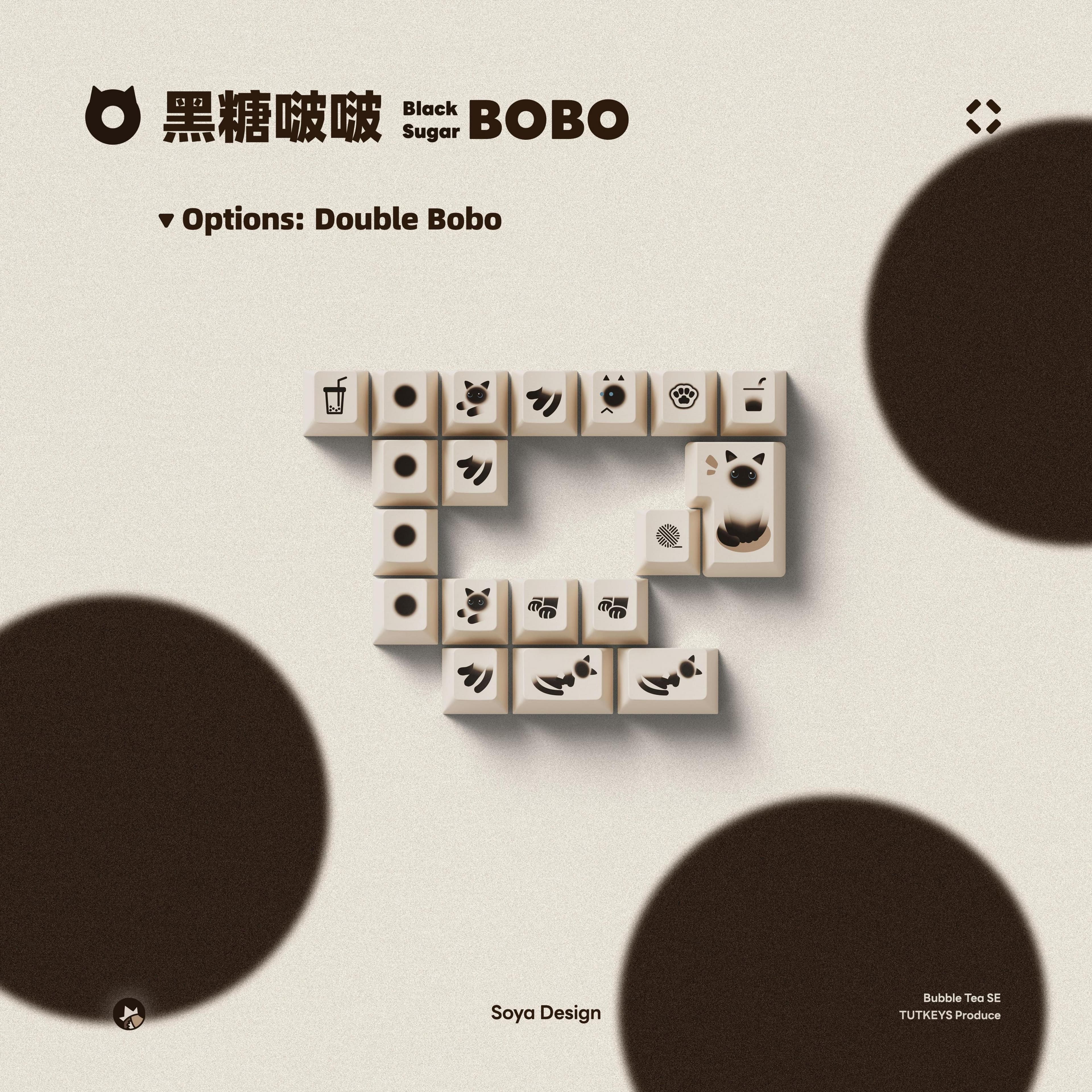 TUTKEYS Black Sugar Bobo Keycaps image 20