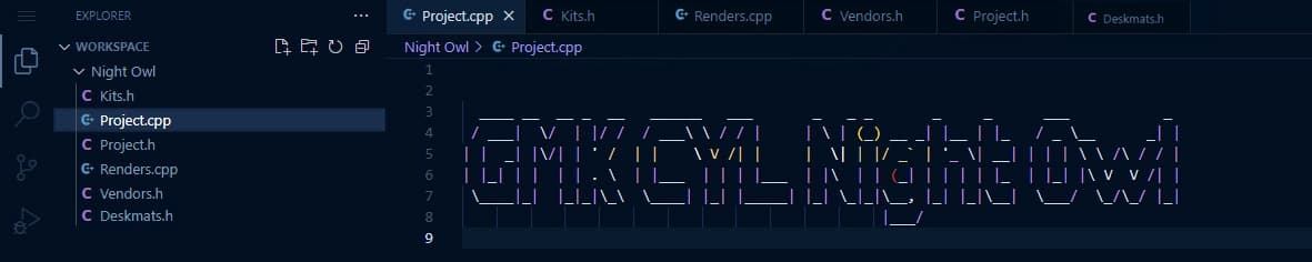 GMK CYL Nightowl image 16