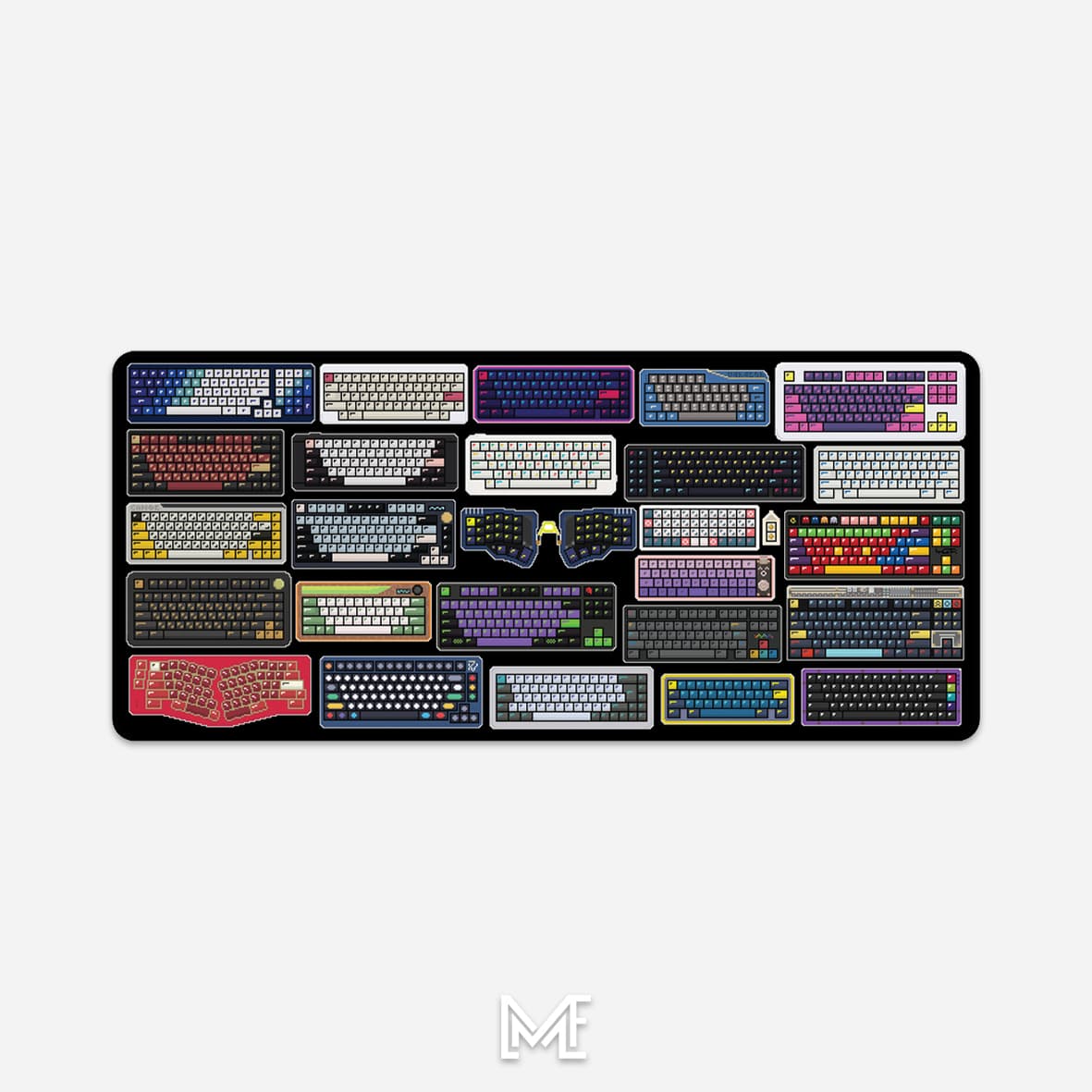 Pixel Keyboards deskpad and sleeve image 2