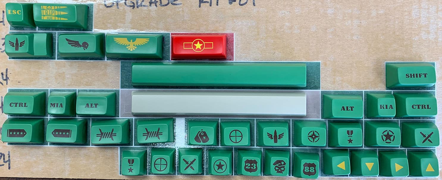 [PACKAGING] 88 Commando: Combat Soldier SA Keyset - Army font image 8