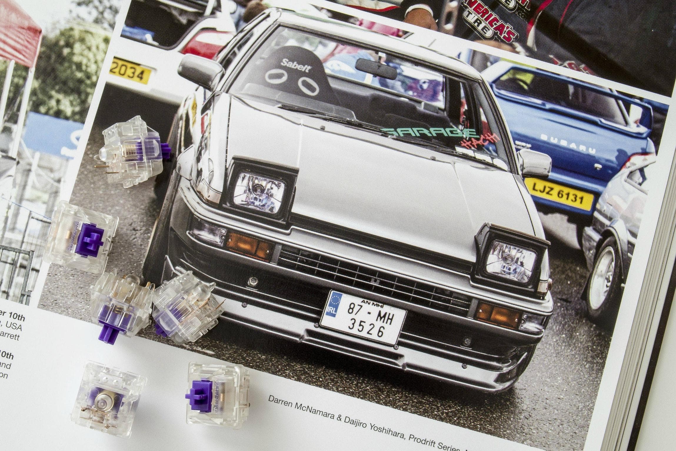 R2 PURPLE ZEALIO SWITCHES (Complete)