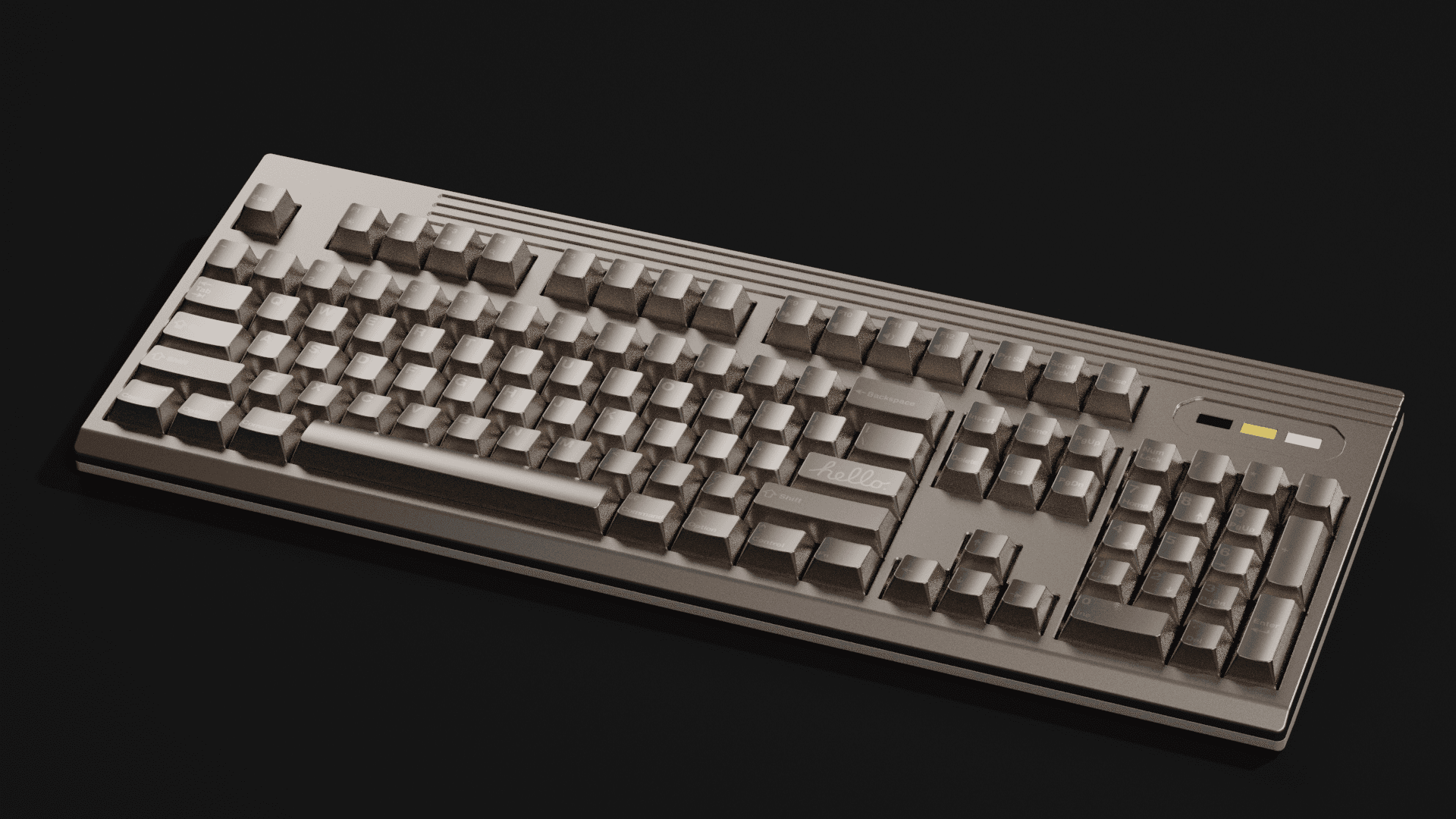 Awekeys 'Hello Silver' Metal Keycaps for MacOS - Update Typing Video image 4