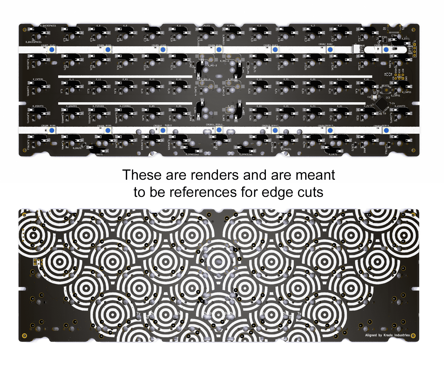 Promenade - 60% Ortho pcb the takes ergodox keycaps (Boardwalk clone)