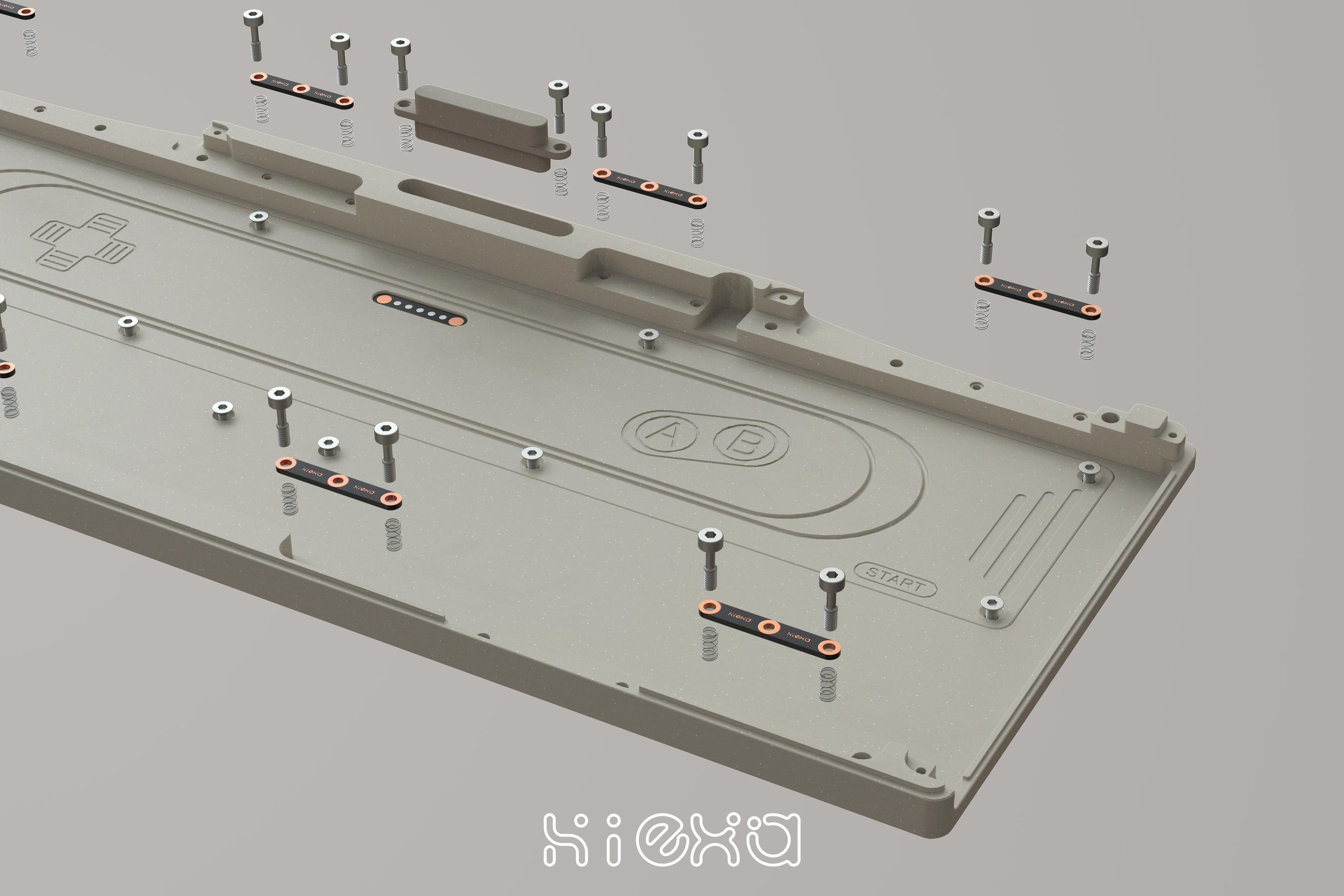Hiexa G Series-G60 New Mounting, One Button Quick Disassembly Keyboard image 26