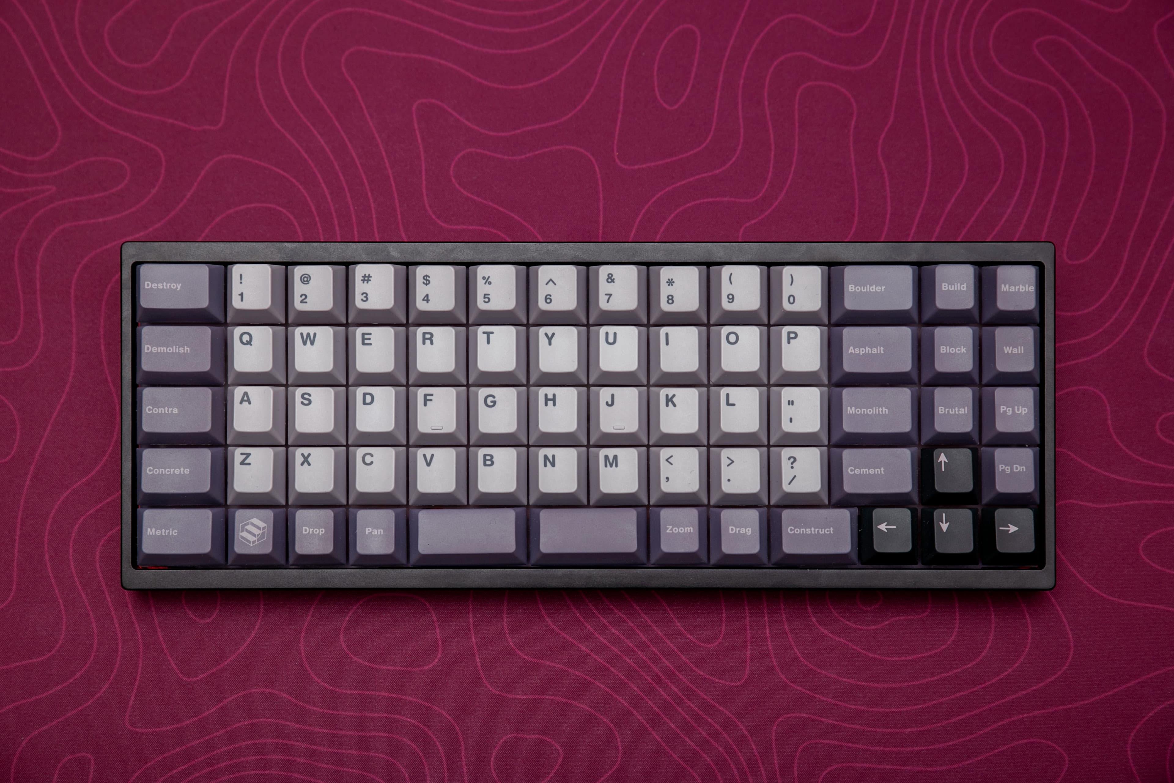 Promenade - 60% Ortho pcb (Boardwalk clone) - Solder version w/ RP2040