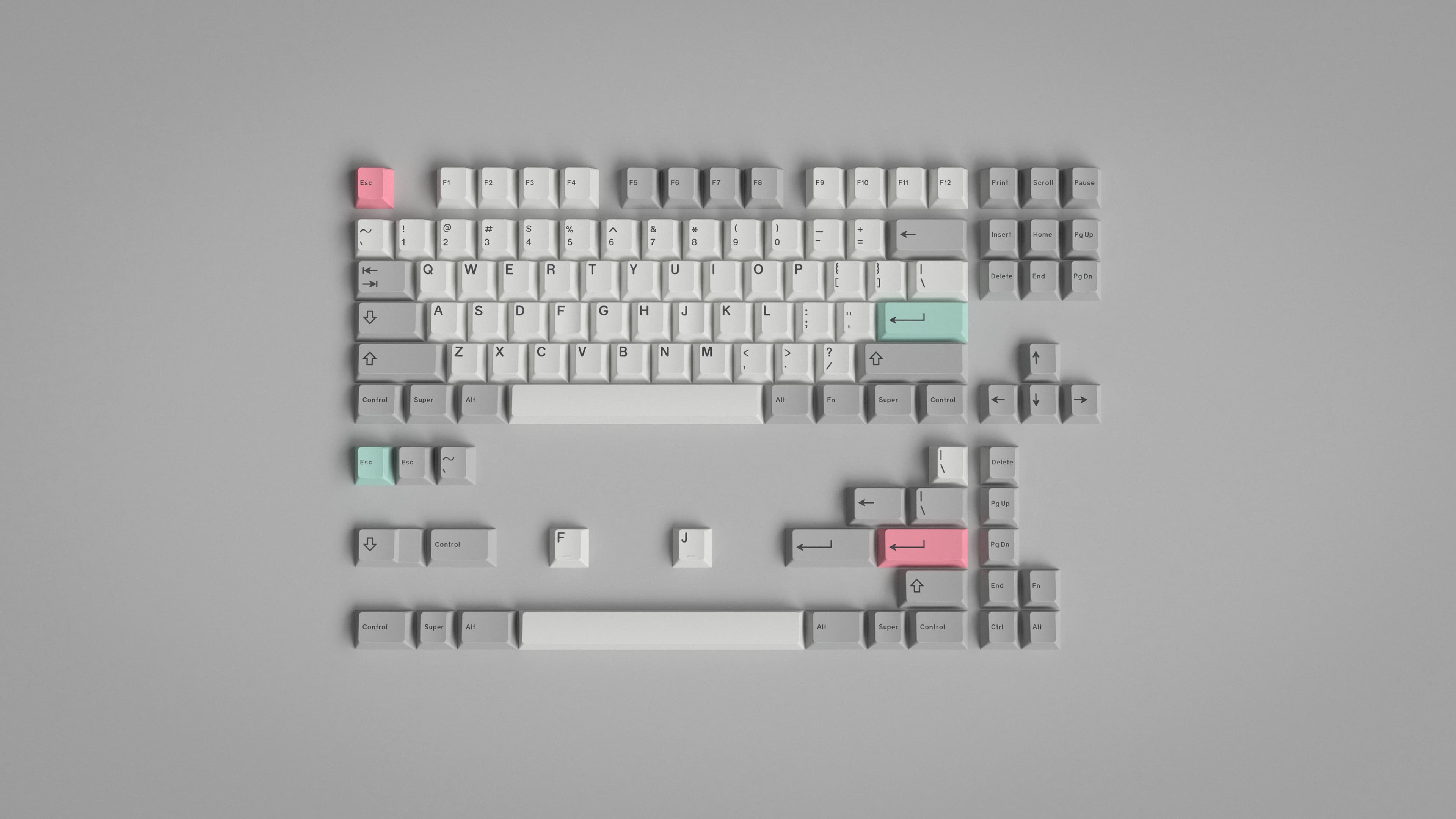 GMK Modern Dolch Light image 3