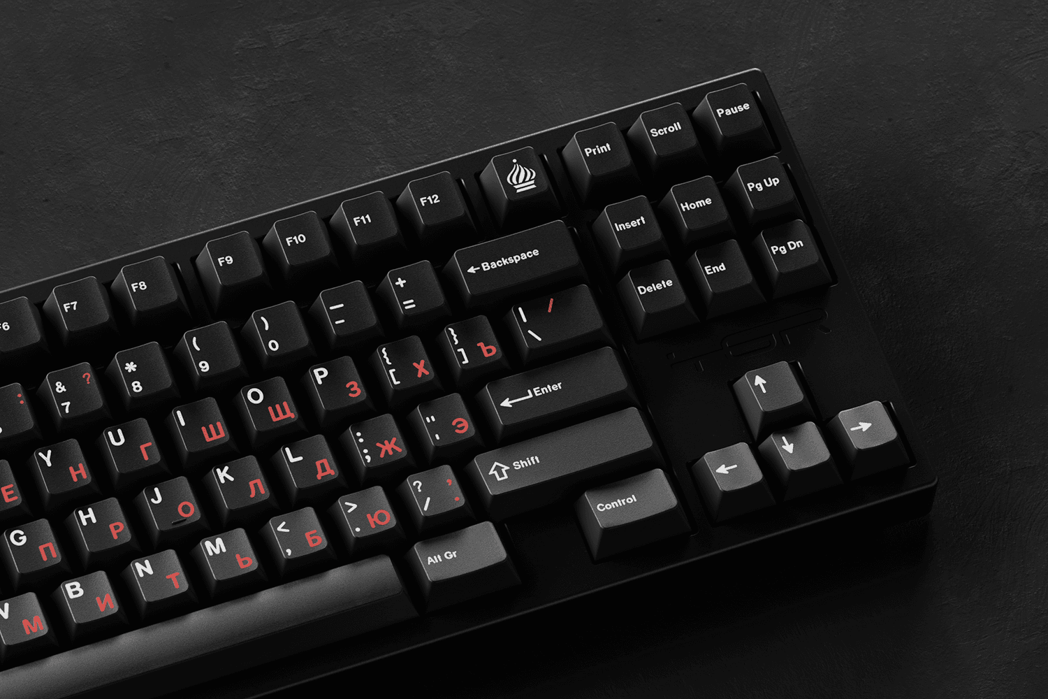 GMK WoB Red Cyrillic | Shipping image 2