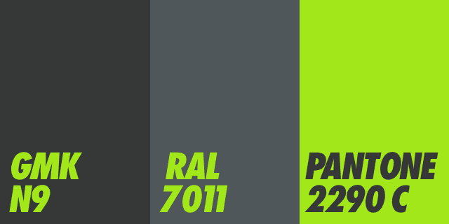 GMK Max Neon - based on all things green and grey image 2