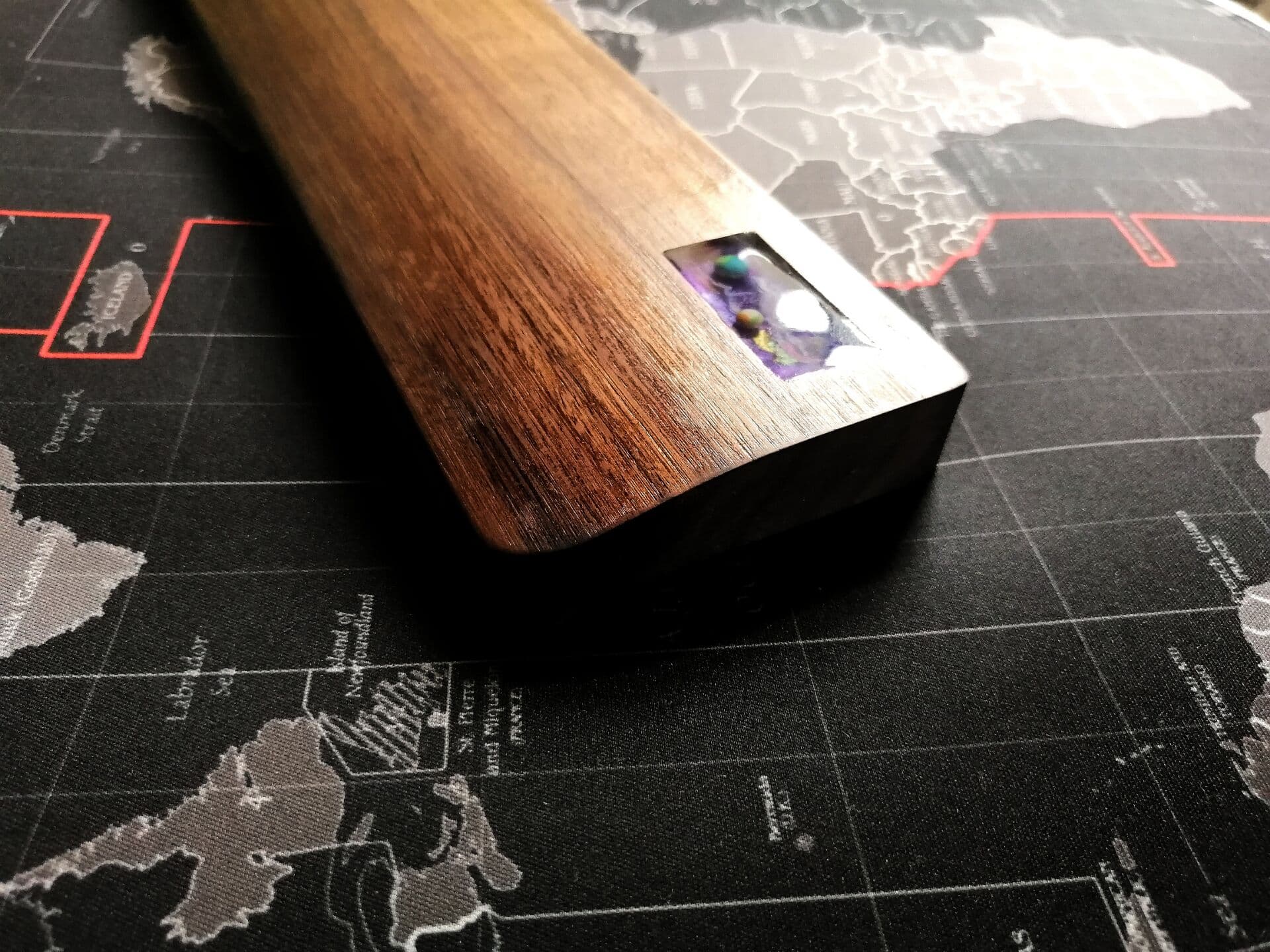Stunnning Planet Walnut Wood Palm Rest 【IN PRODUCTION】 image 4