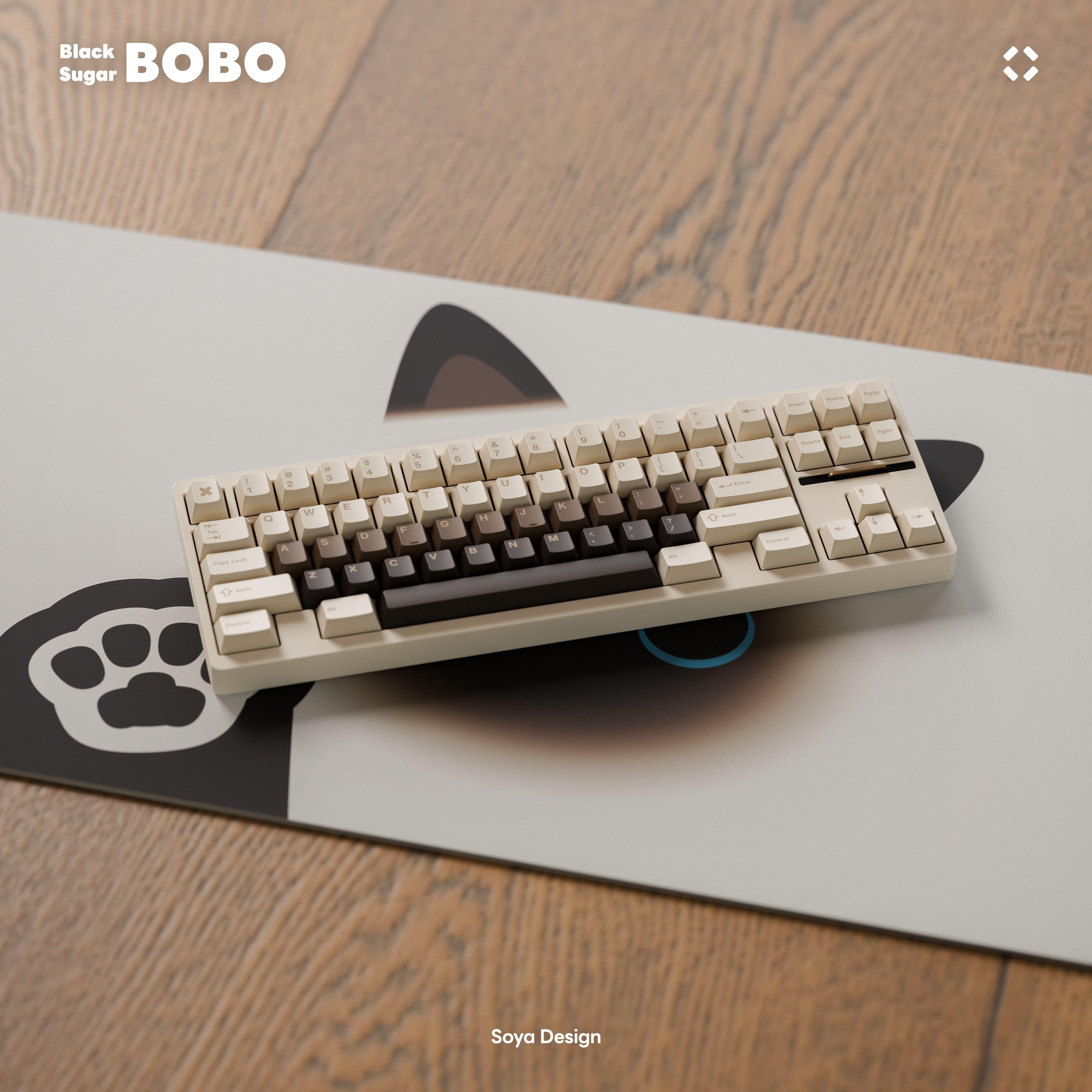 TUTKEYS Black Sugar Bobo Keycaps image 12