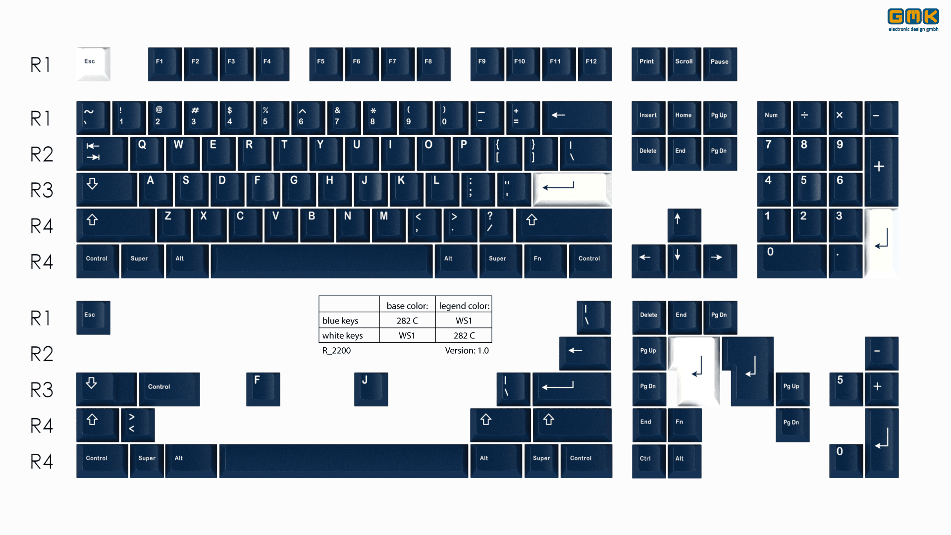 GMK Deep Navy | Shipping from GMK image 21
