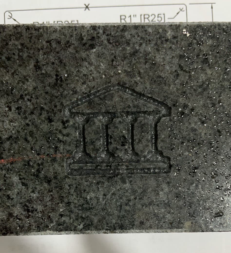 Antique Marble Wrist Rest x GMK Civilizations (98% Shipped) image 5