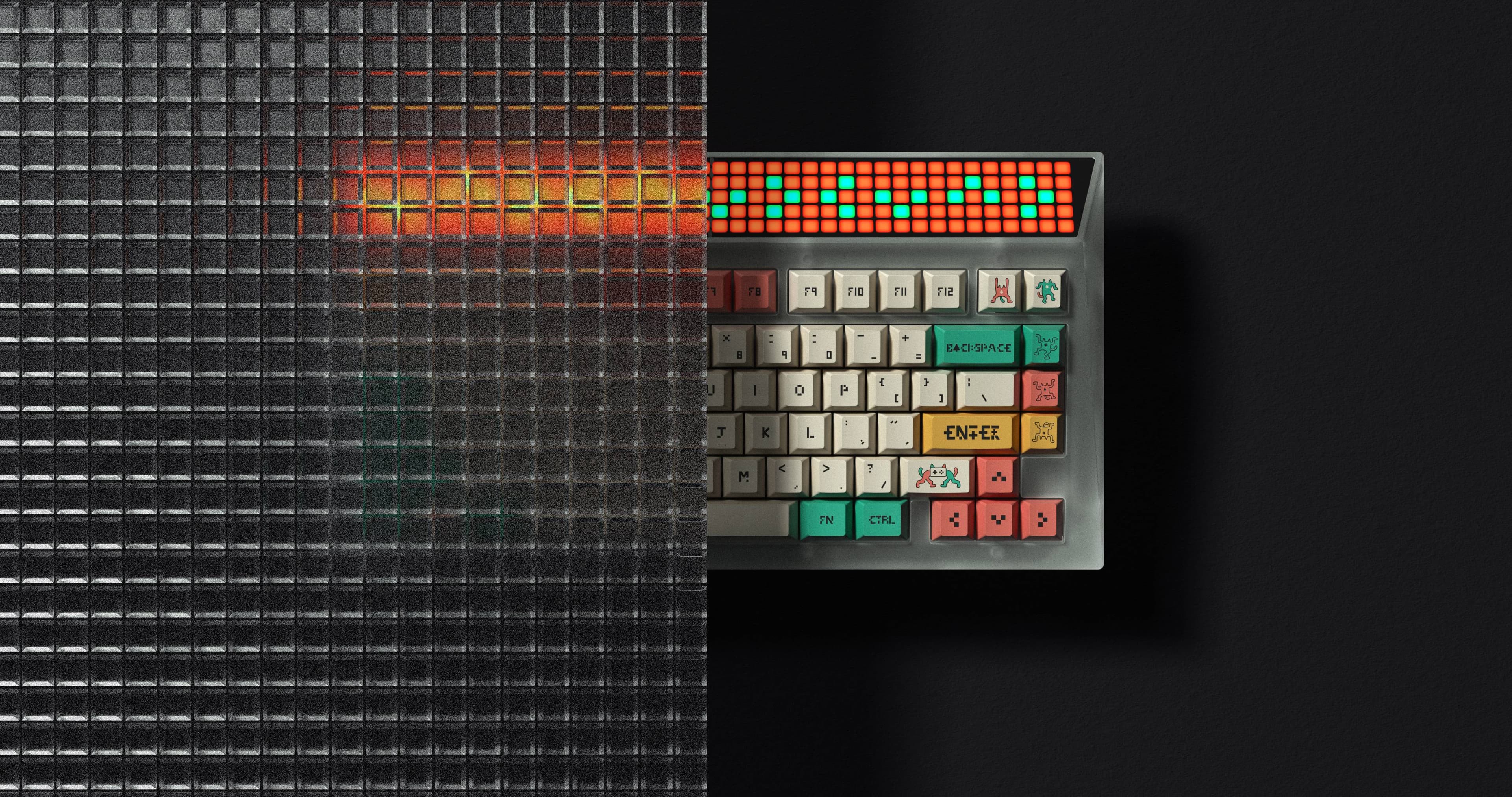 Dancing Cat Keycap Set | Angry Miao | Cherry Profile image 2