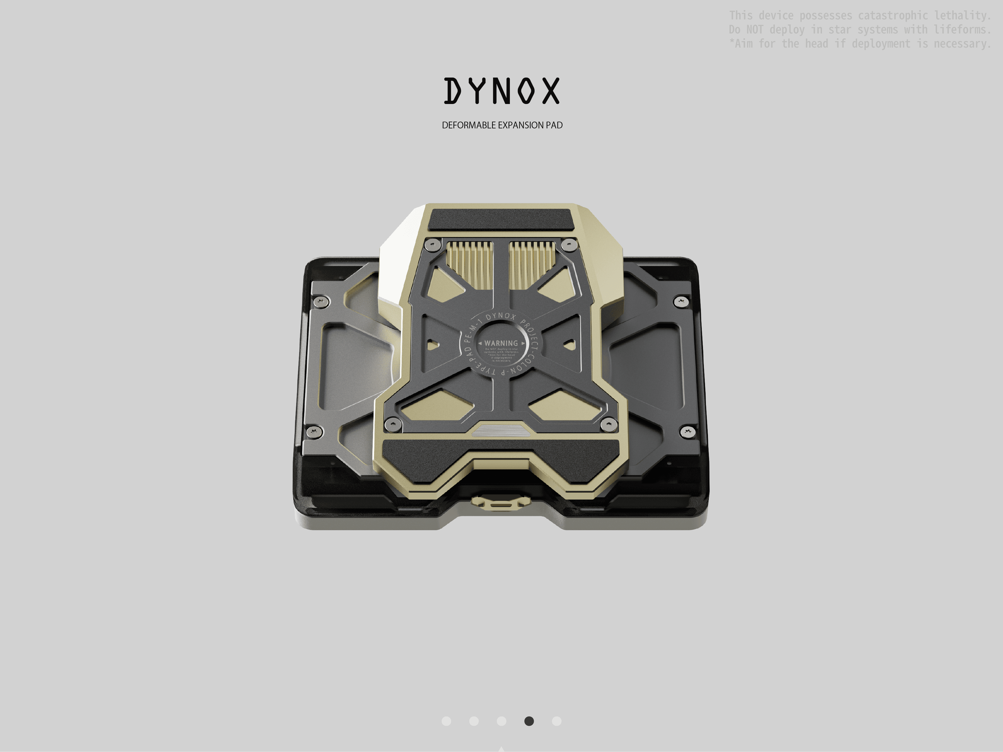 PCP 「DYNOX」Mechanical structure PAD image 6