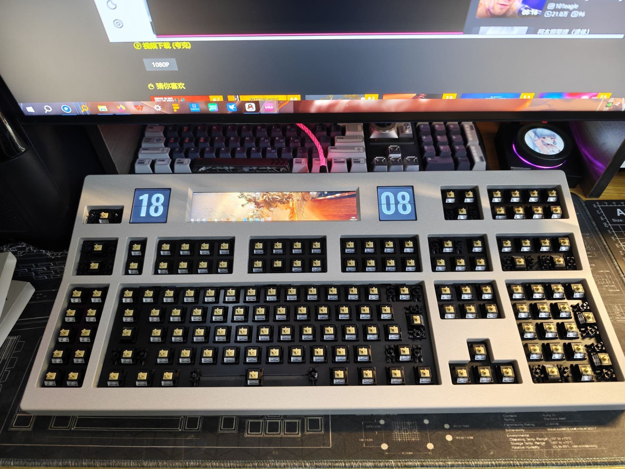Cherry G80-9009 Aluminum CNC Remake Version-Updates Applied image 2