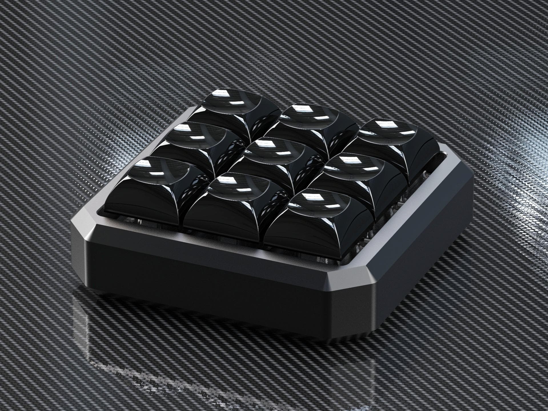 BINEPAD BN009 | 9 KEY MACROPAD | Round 2 | Carbon Fiber Plate image 19