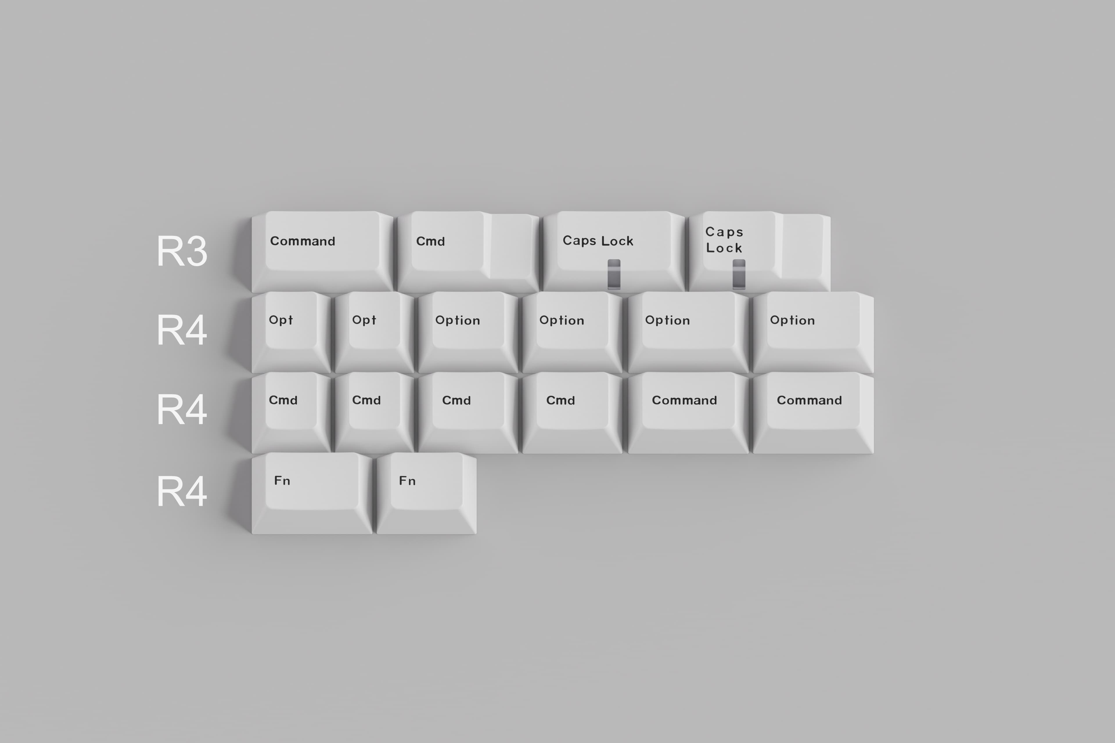 GMK CYL Mac Add-on Kits | R4 Row Unification & Dolch Added image 7