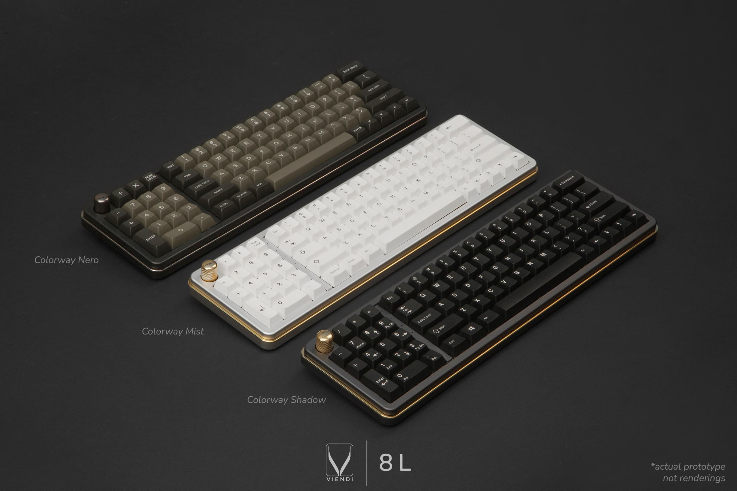 Viendi 8L | Elegant. Southpaw. Knob | All shipped. STOCK SALE start now!