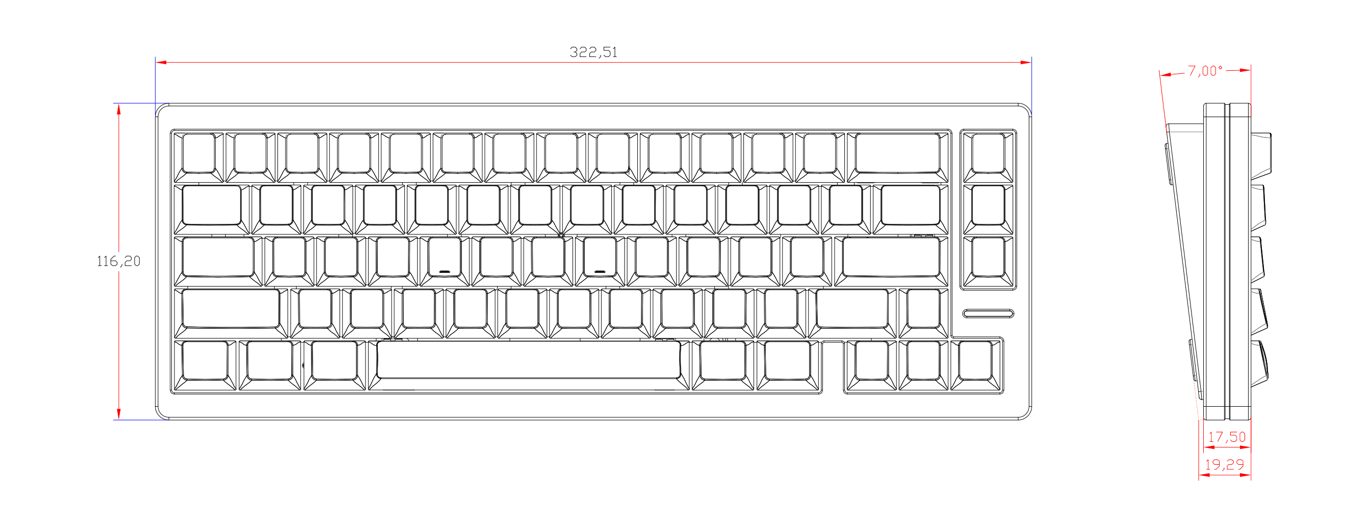 Wind x65 - a beginner friendly 65% with all new IXPE switch foam image 6