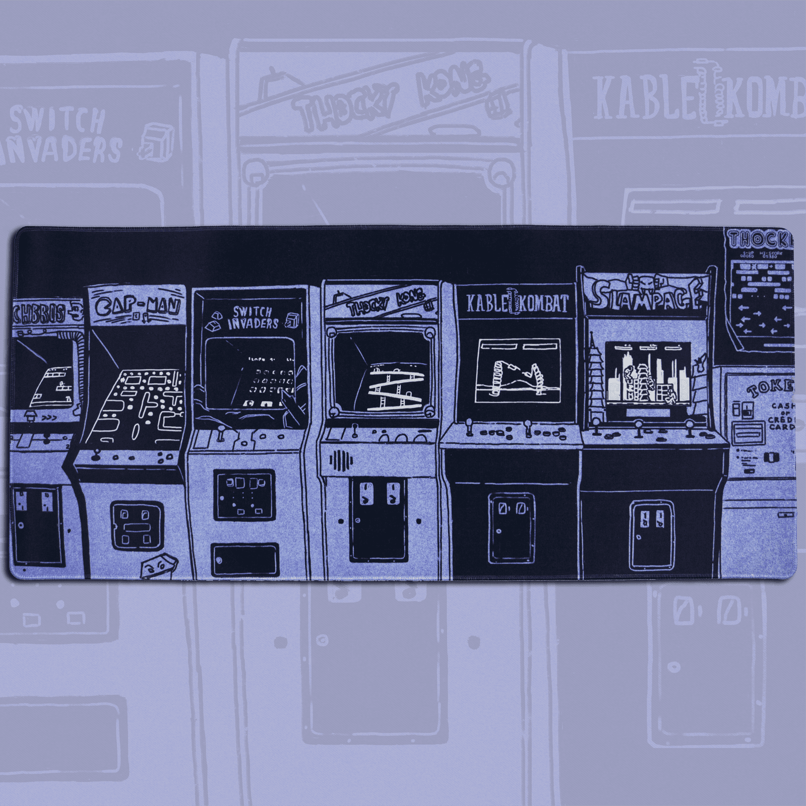 Mechade // Arcade Themed Desk Mats // GB CLOSED image 3