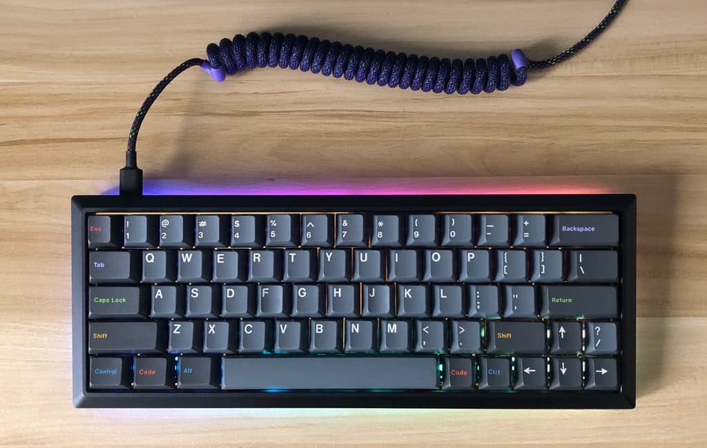 Doyu Studio Chiwi60 kit R2 - a 60% kit [DLC Stainless Steel][ED Aluminum] image 6