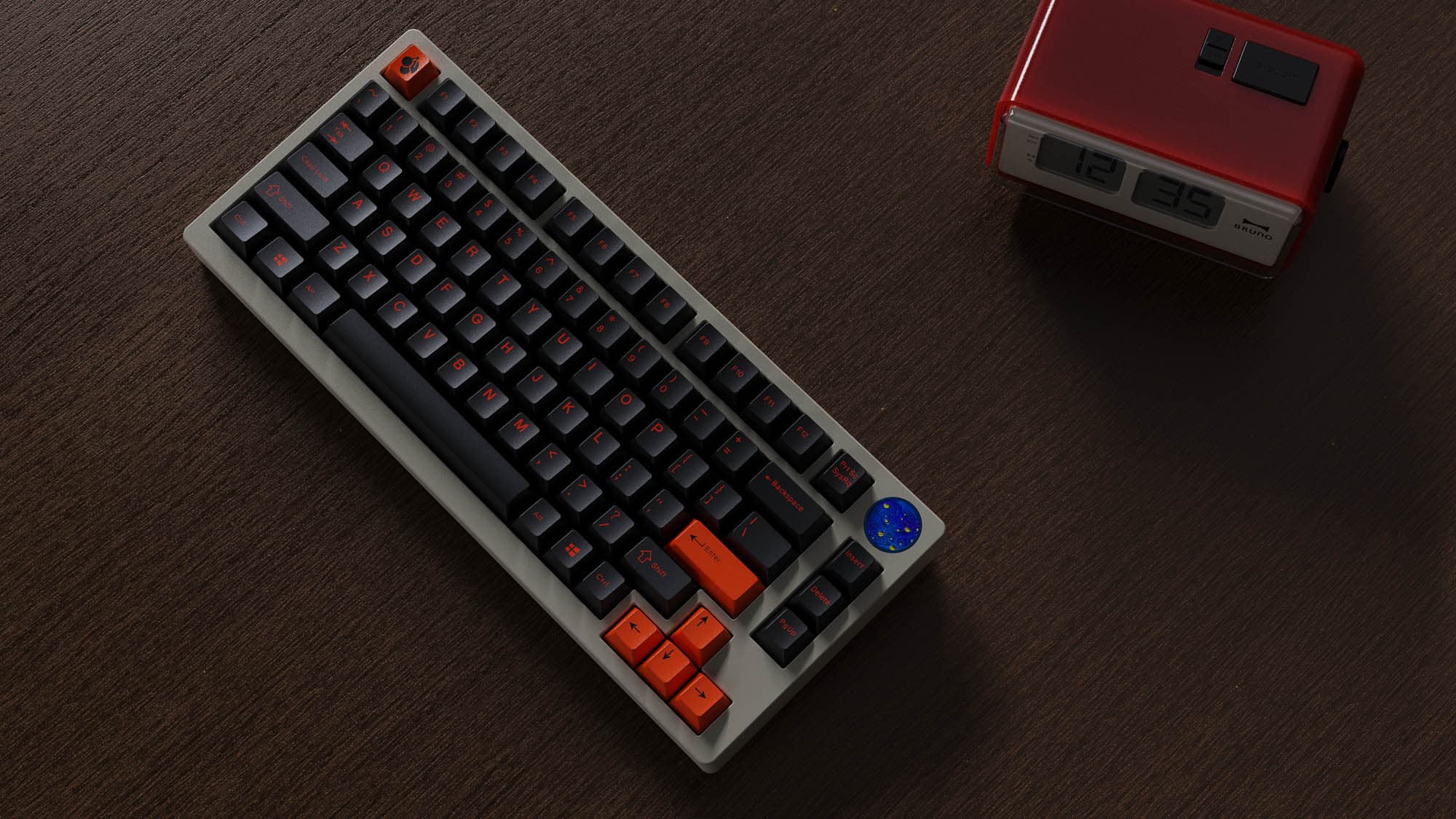 ePBT ABS Doubleshot Vermilion on Oil | Group-buy ended image 7