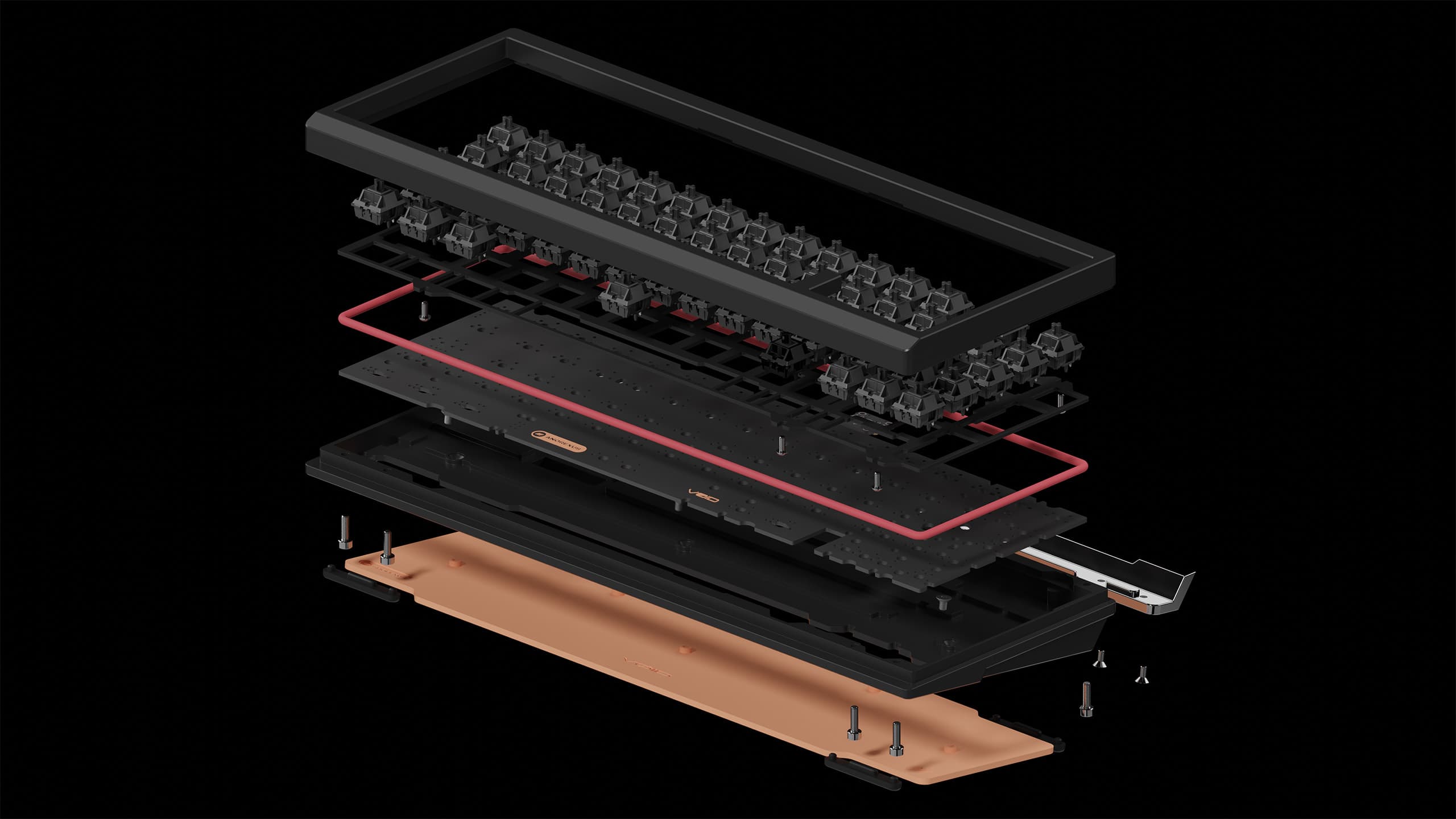 VØID • 65% Layout Top Mount + O-Ring Keyboard (GB in Q3 2024 ) image 12