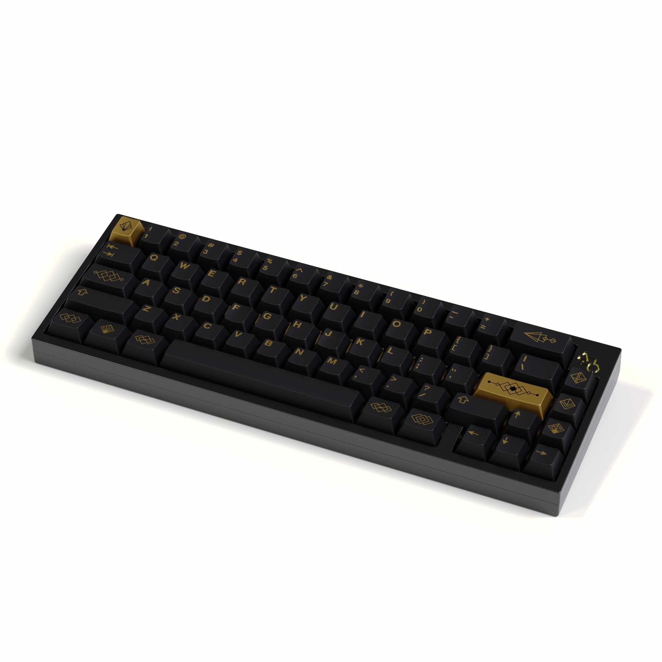 GMK CYL Black & Gold | GB live 'til 20th March - New deskmats/renders! image 23