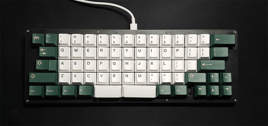 Krado66 - A "Destaggered" 65% Ortholinear Keyboard *Extras Available*