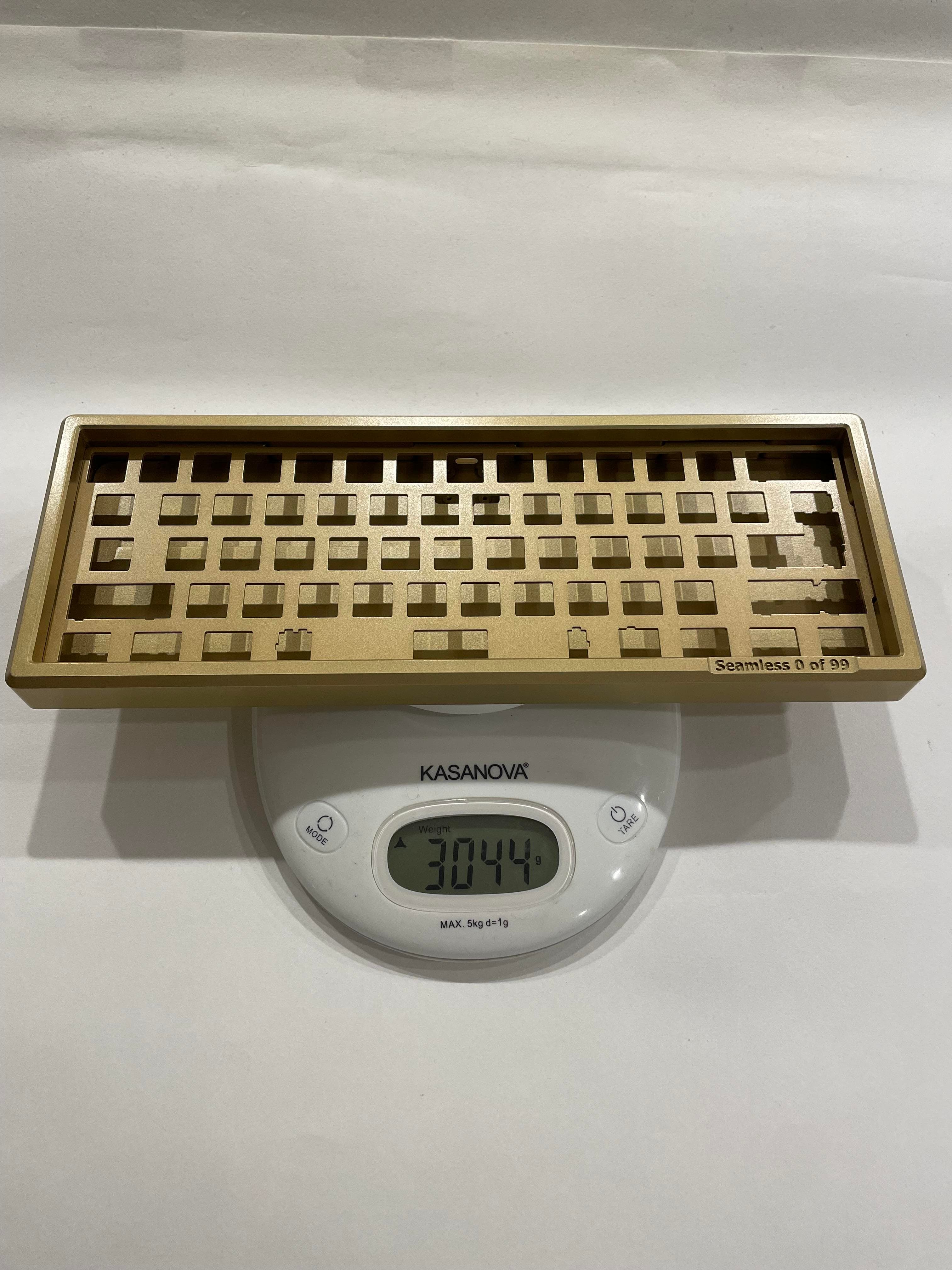 SeamLess 60% - a solid brass keyboard image 13