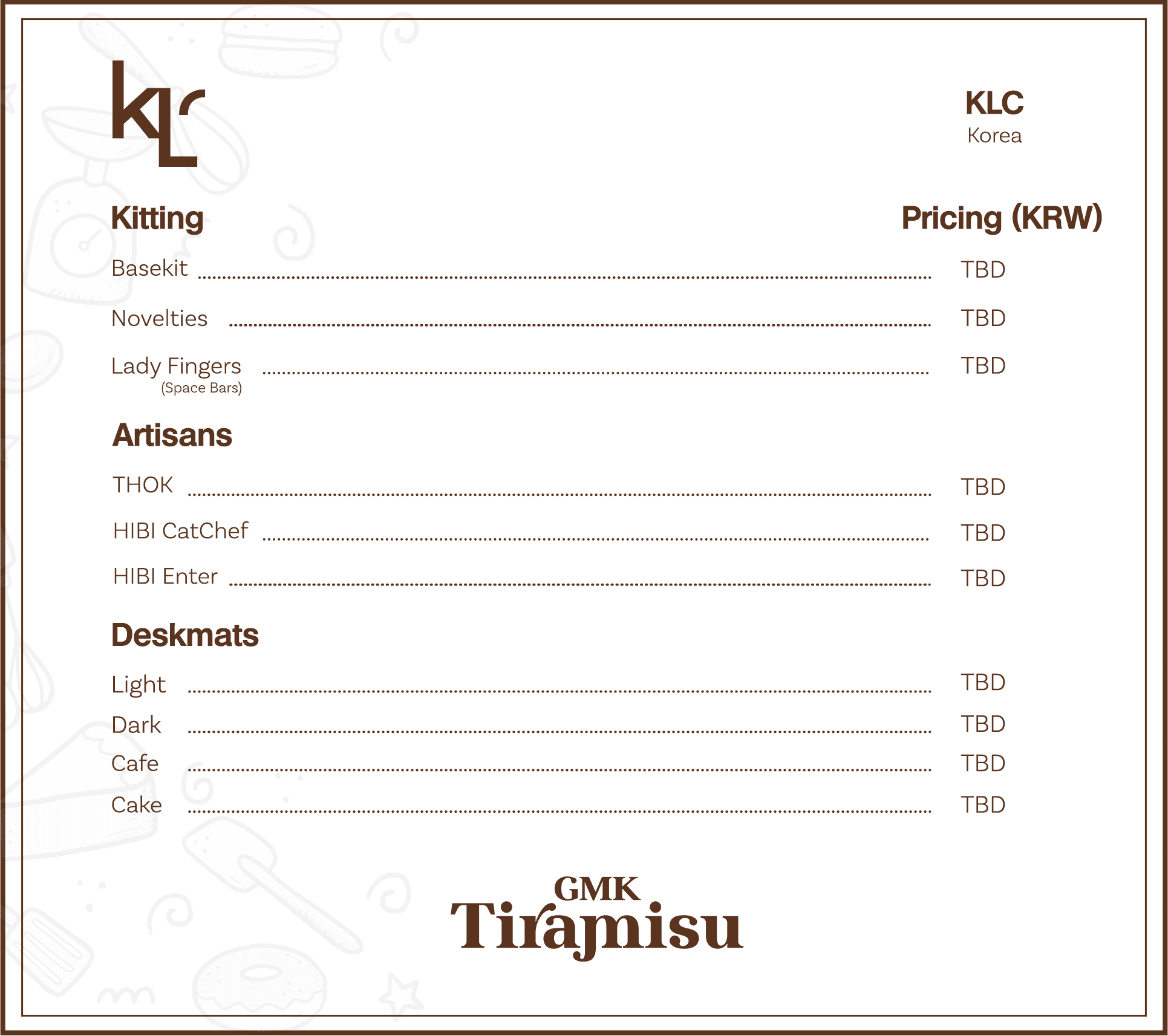 GMK Tiramisu | GMK color sample image 10