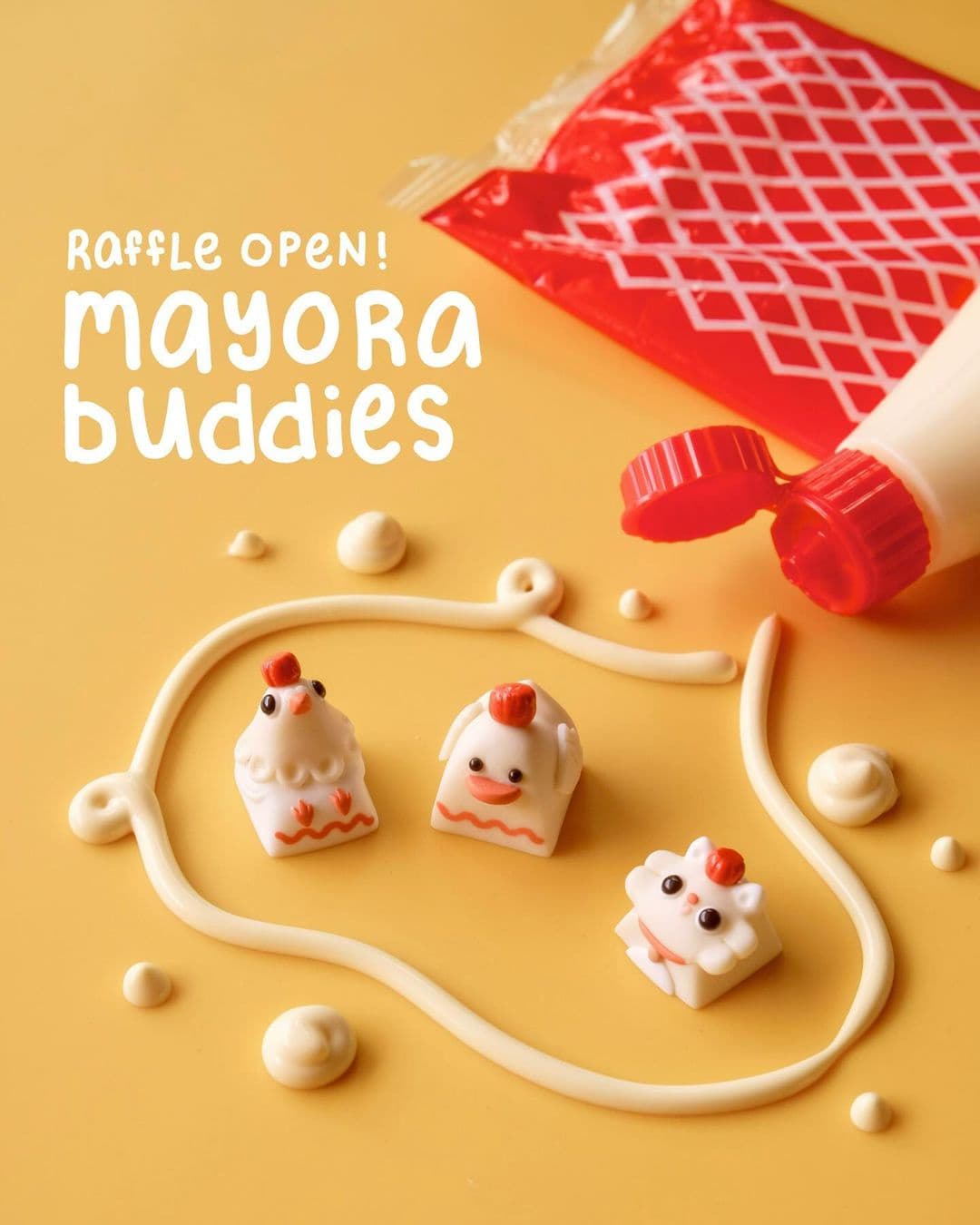 DSA Mayora マヨラー | INSTOCK | Deskmats, Plushies, Screw Tray, Bag image 37