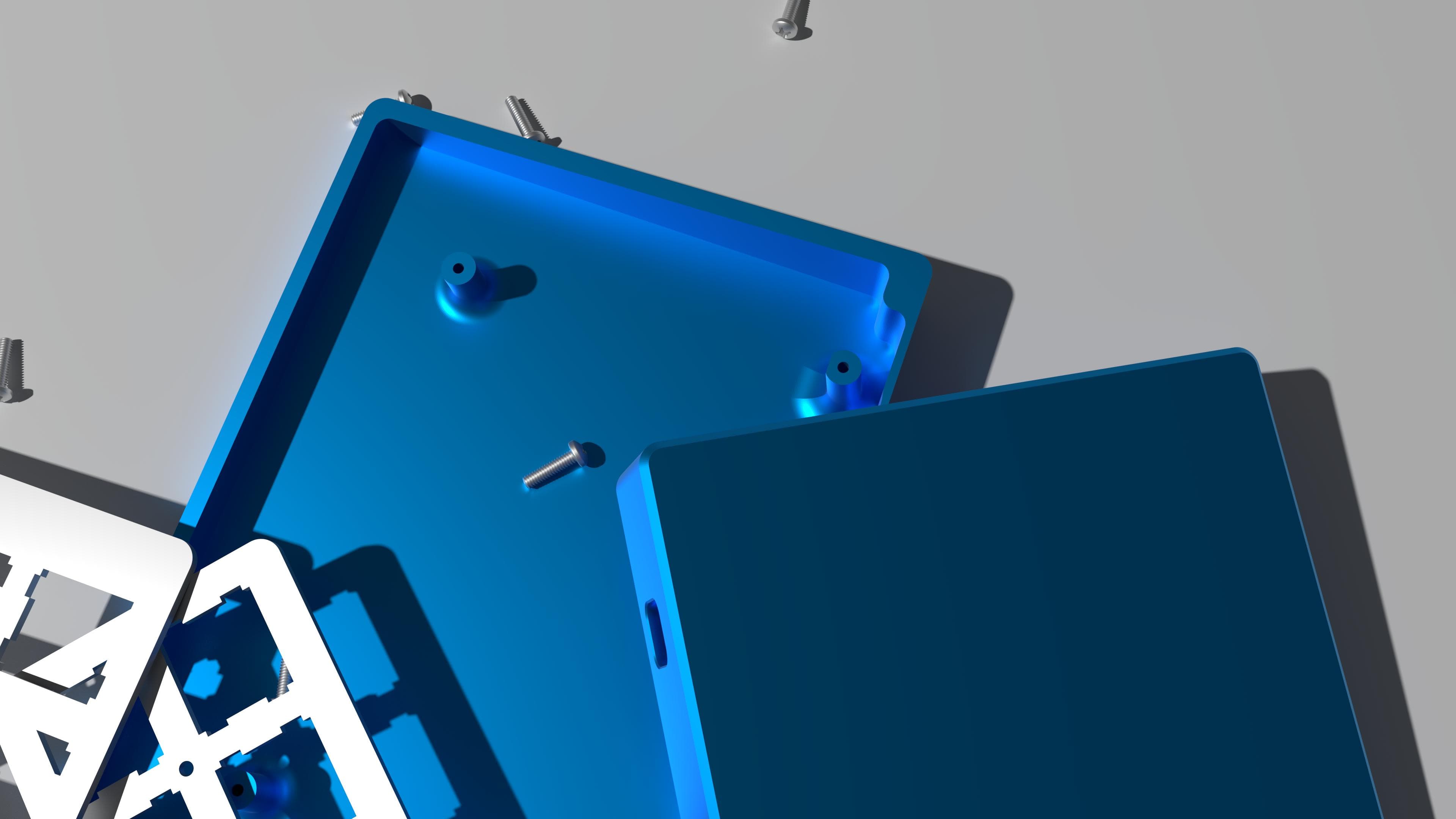 "Let's Split" Machined Aluminium case (cancelled) image 6