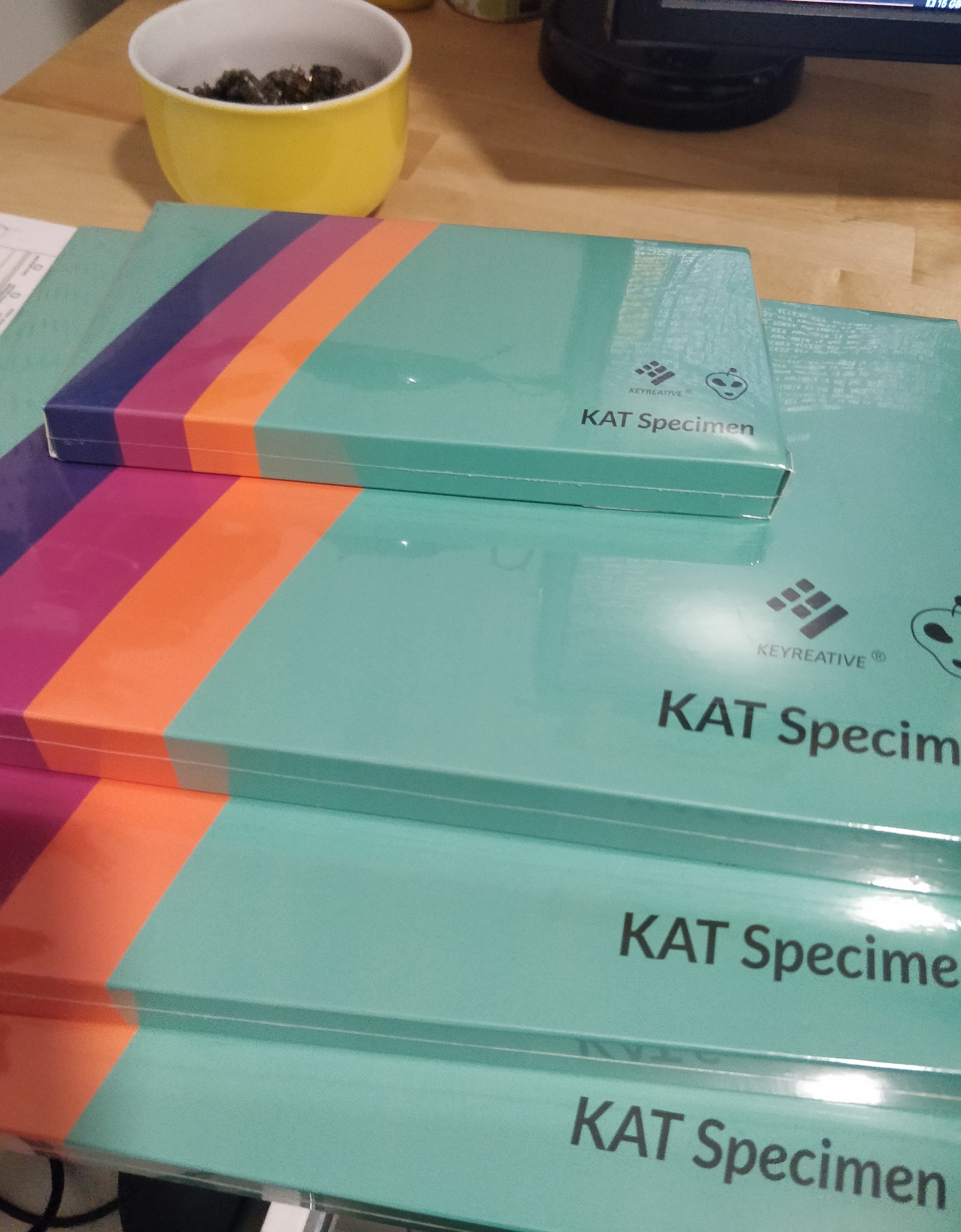 KAT Specimen | Production finished image 2