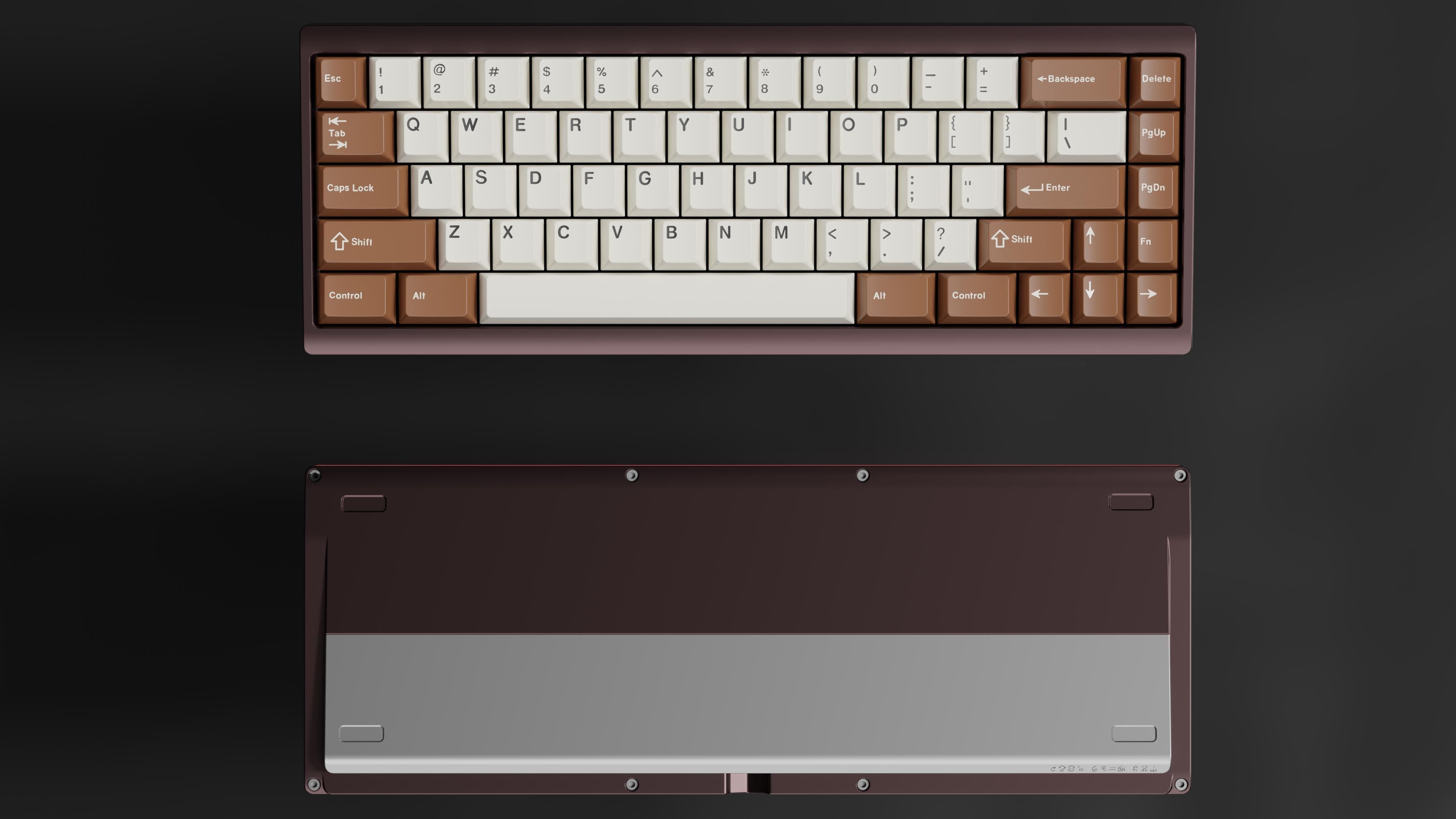 The Wolf King - Plateless 65% with 6U Bottom Support image 12