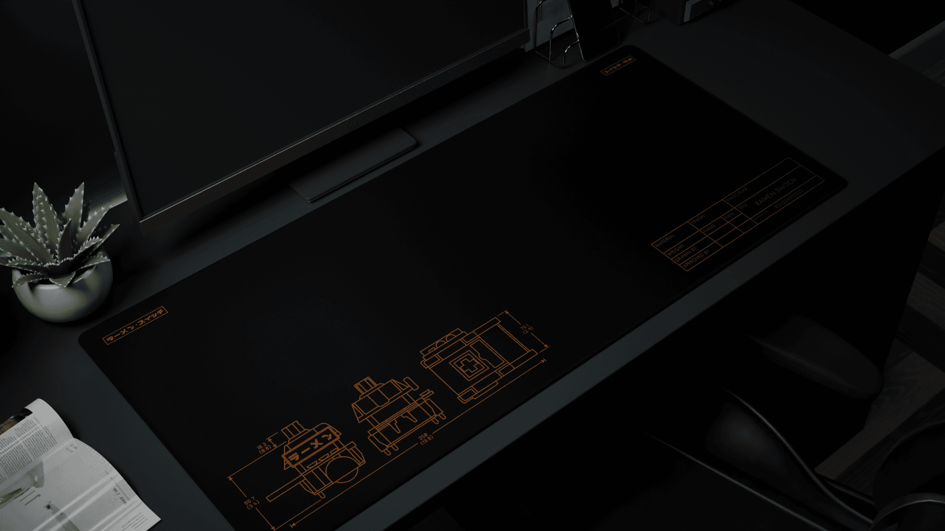 Ramen.switch V2 Deskmat | 20 May - 20 June image 6