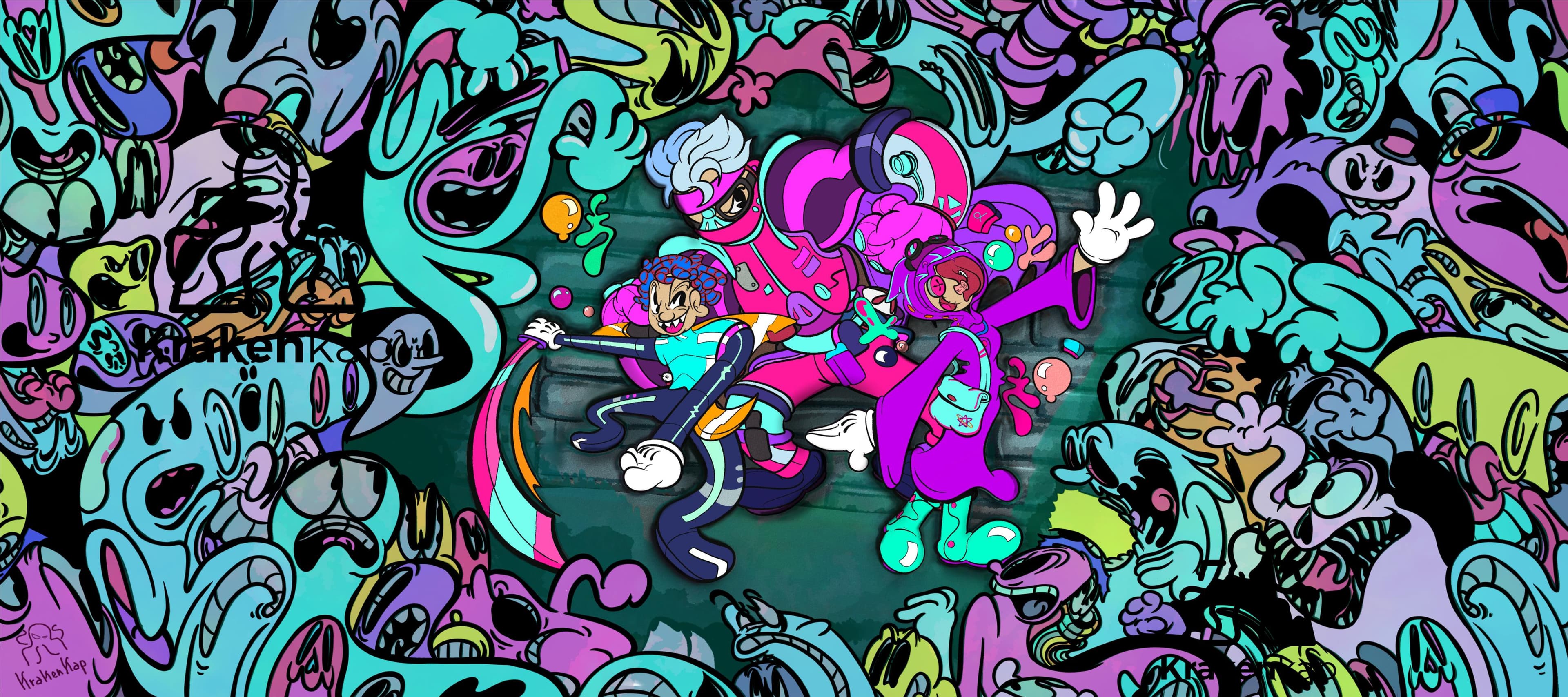 Kraken Trio Deskmat coming!!!GROUP BUY LIVE!!!!! image 6