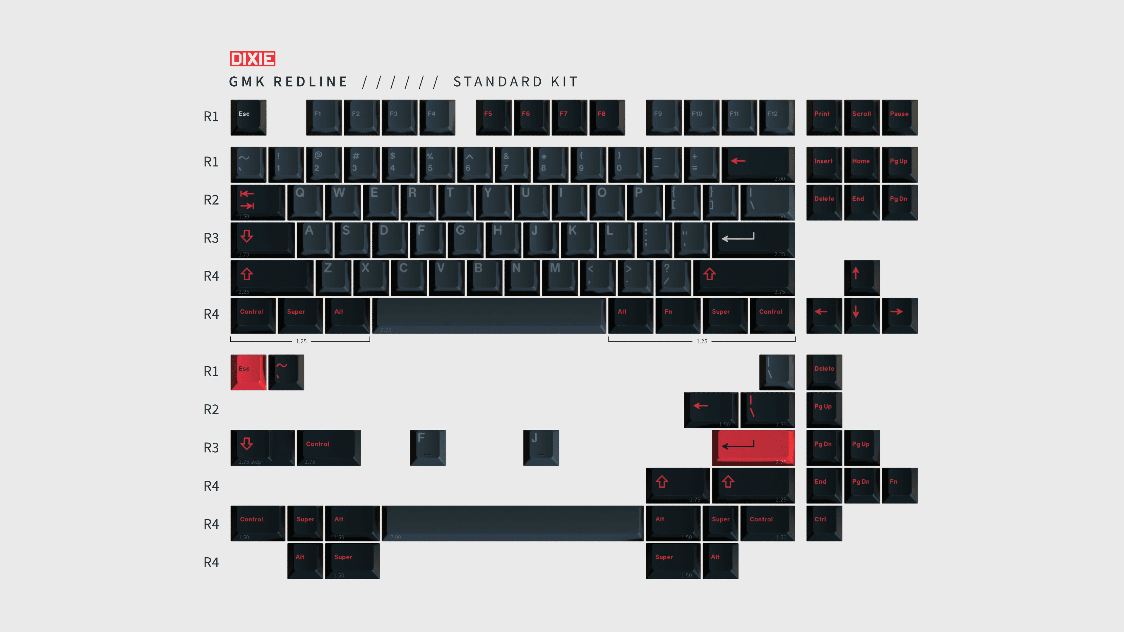 GMK Redline | Colors matched | Est. Ship from GMK Nov 2022 image 6