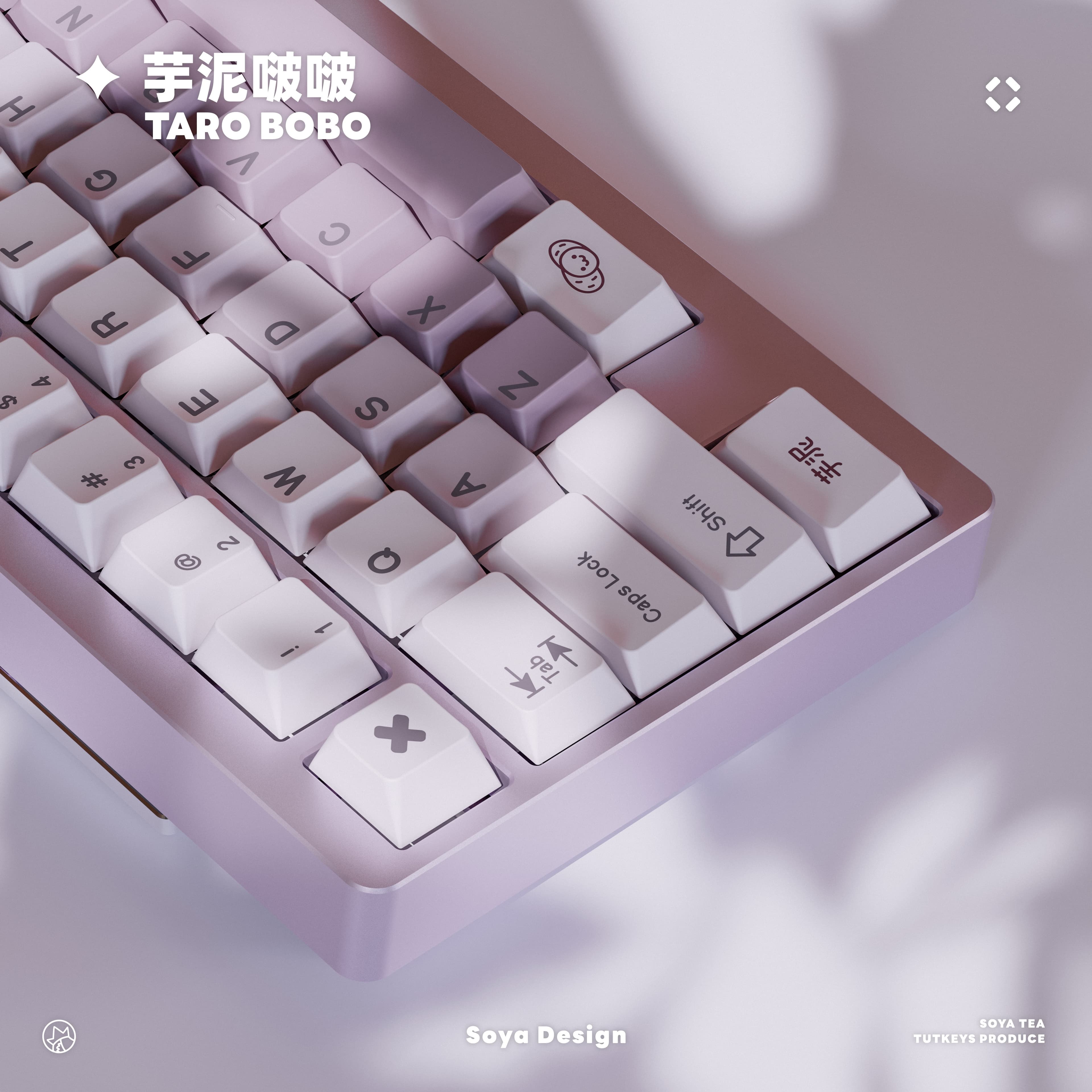 TUTKEYS Taro Bobo Keycaps image 6